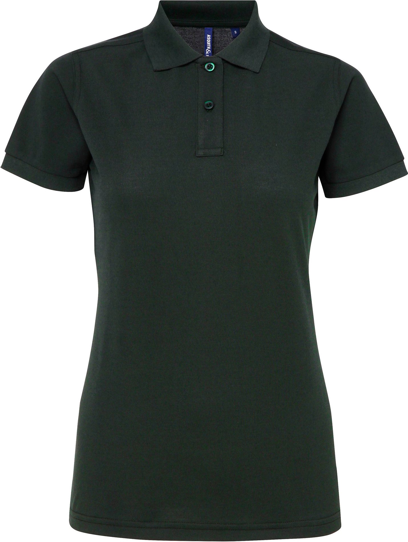 Asquith & Fox - Polo-Shirt mit kurzen Ärmeln - Damen (Flaschengrün)