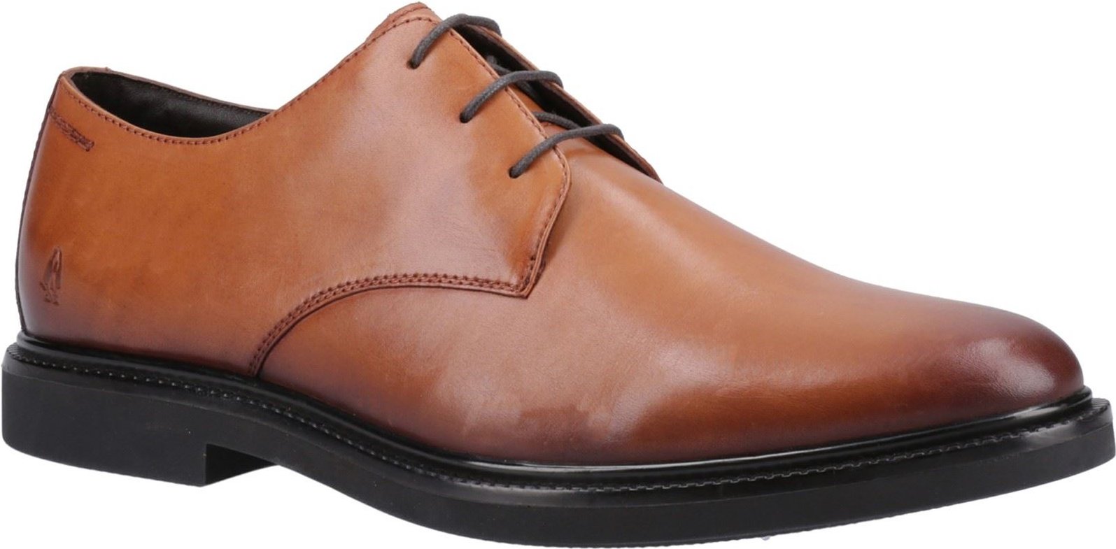 Thumbnail - Hush Puppies Kye Leder Herren Schnürschuhe in Tan