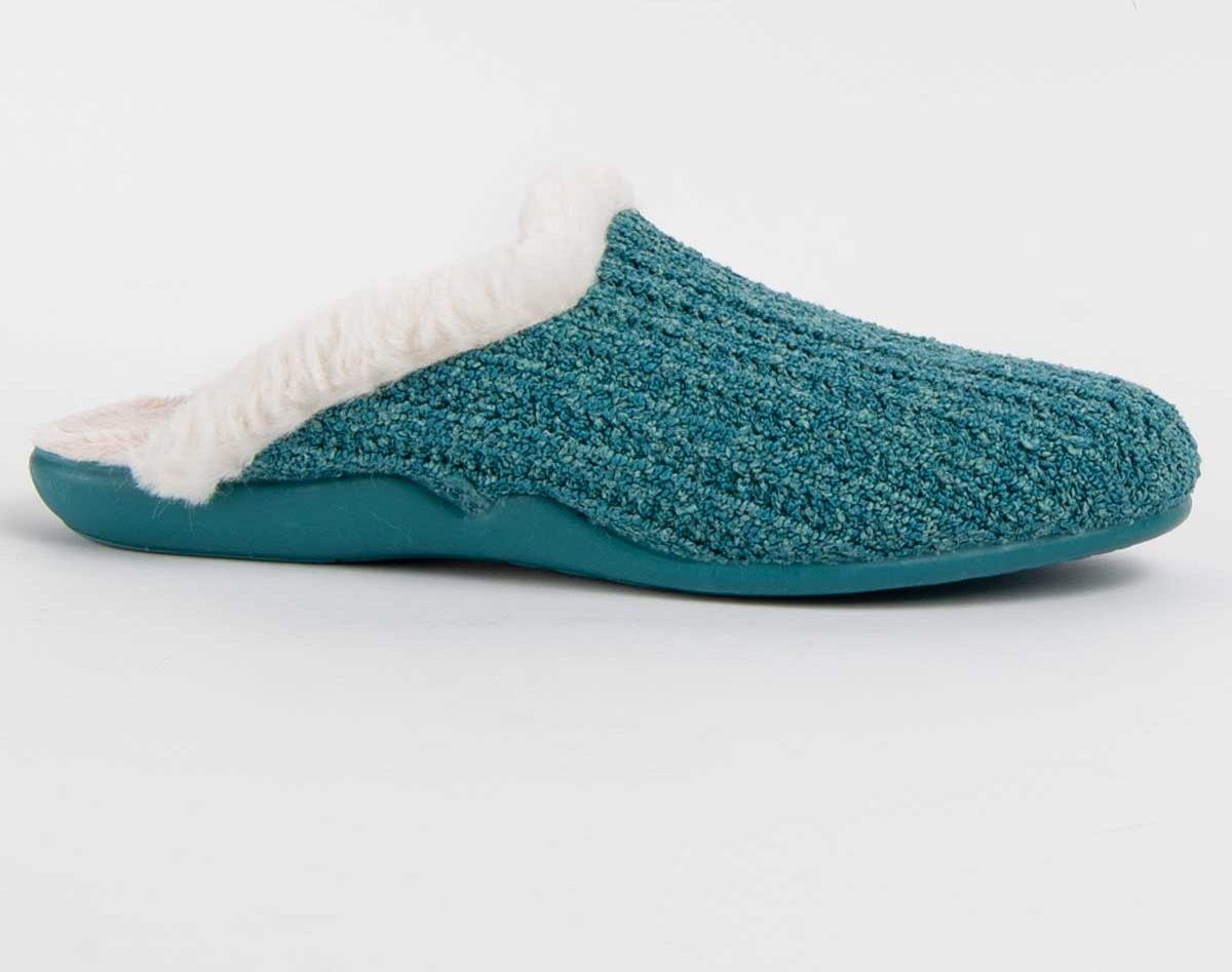 Northome Hausschuh Louslip Grün