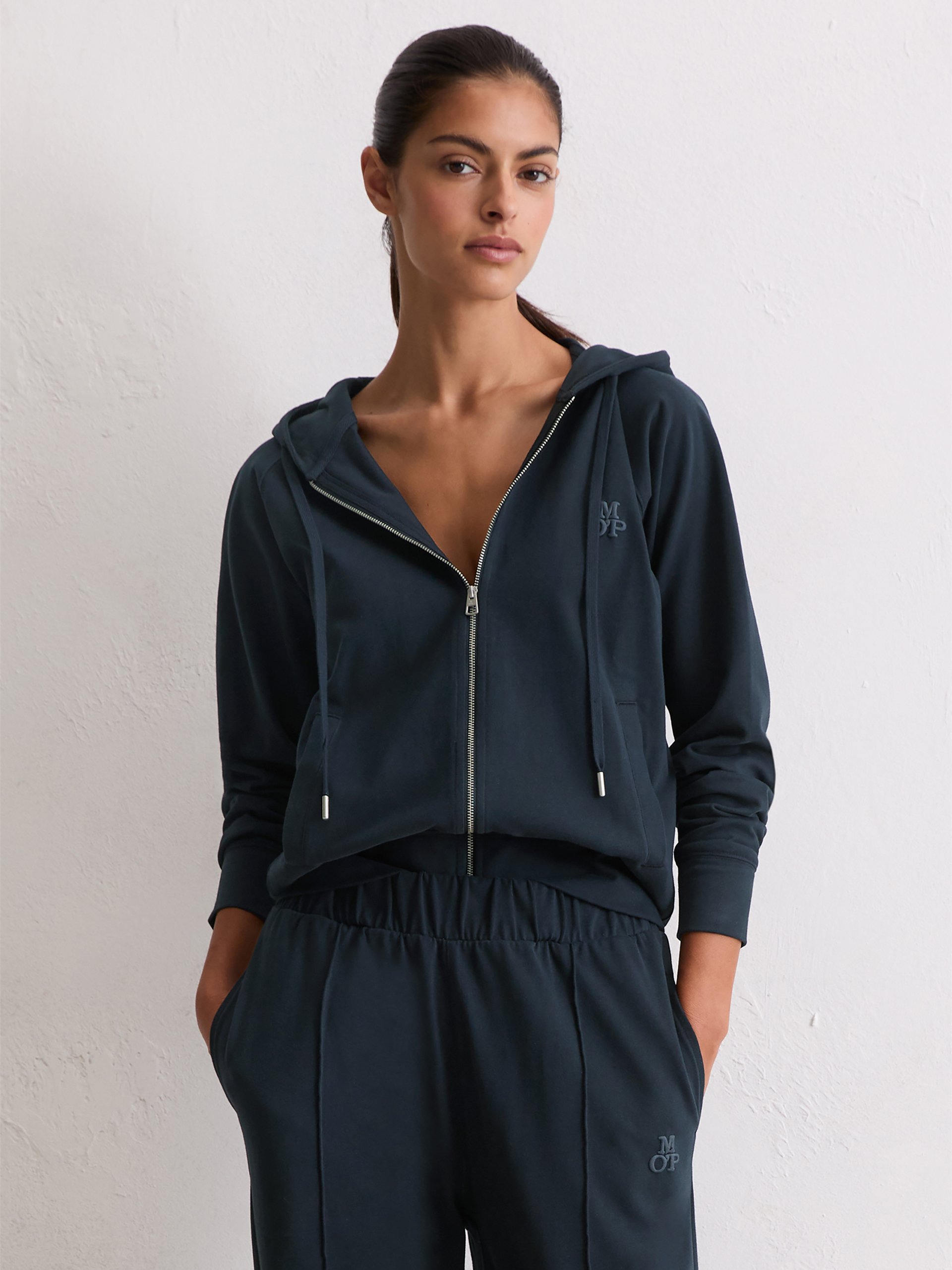 Kapuzensweatjacke Heavy Jersey