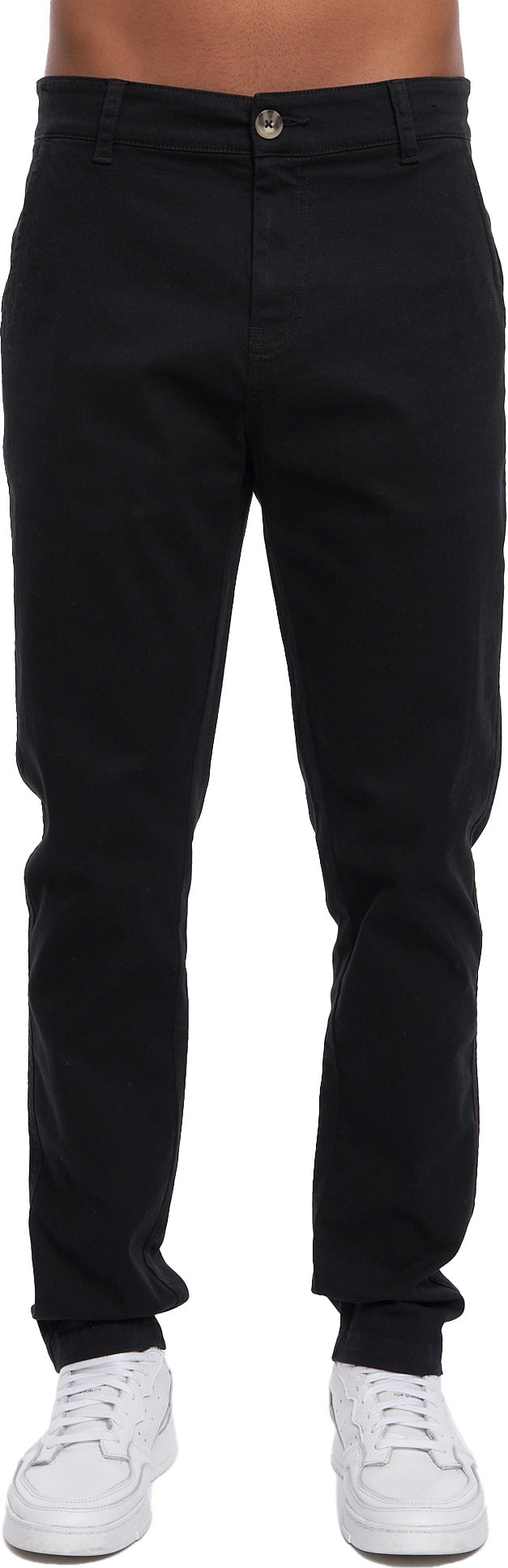 Crosshatch - "Roysden" Chino für Herren (Schwarz)