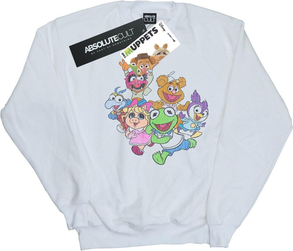 Disney - "The Muppets Muppet Babies Colour Group" Sweatshirt für Herren (Weiß)