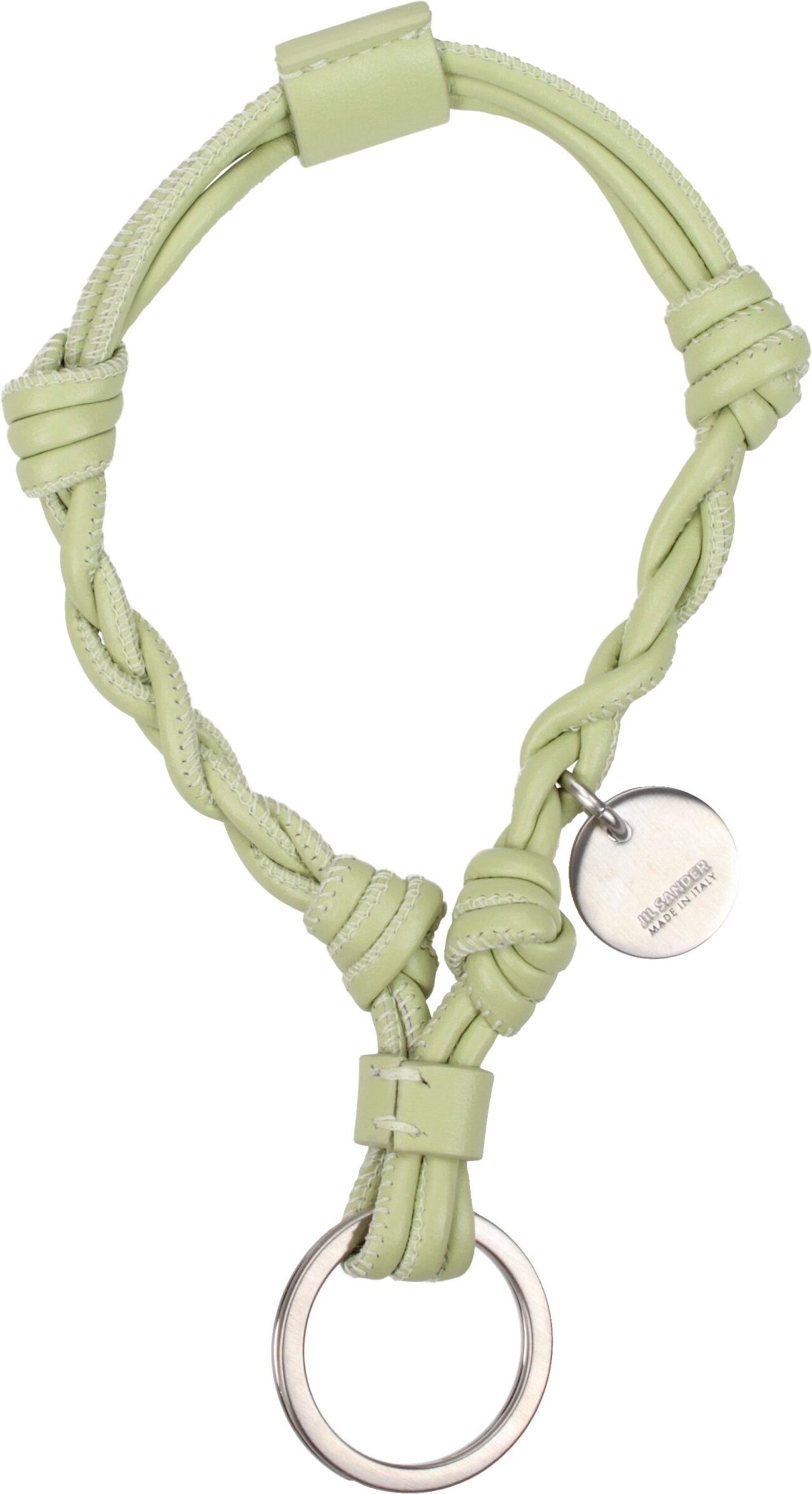 Leder Geflochtener Schlüsselring