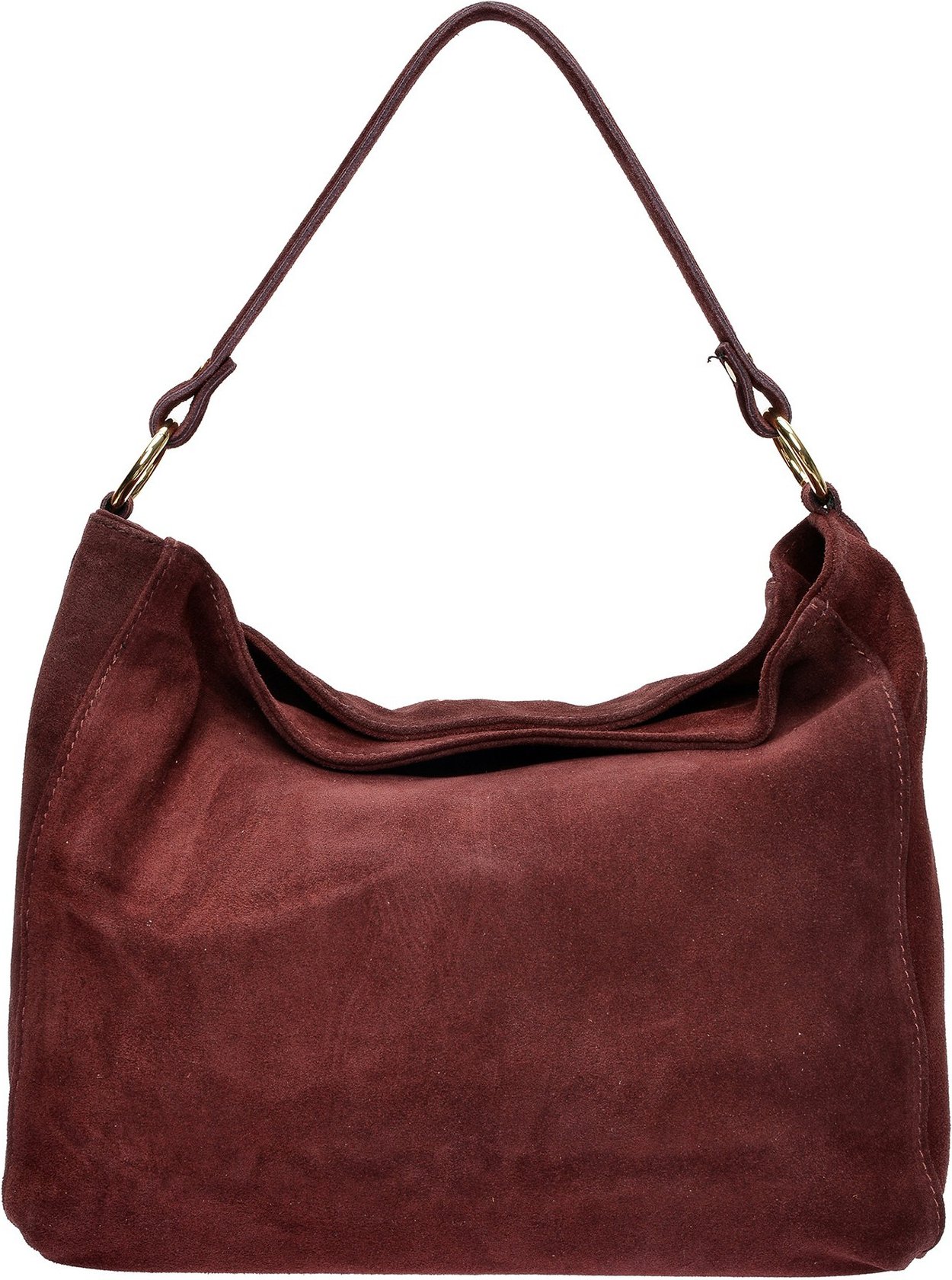 Isabella Rhea Lila Lederhandtasche