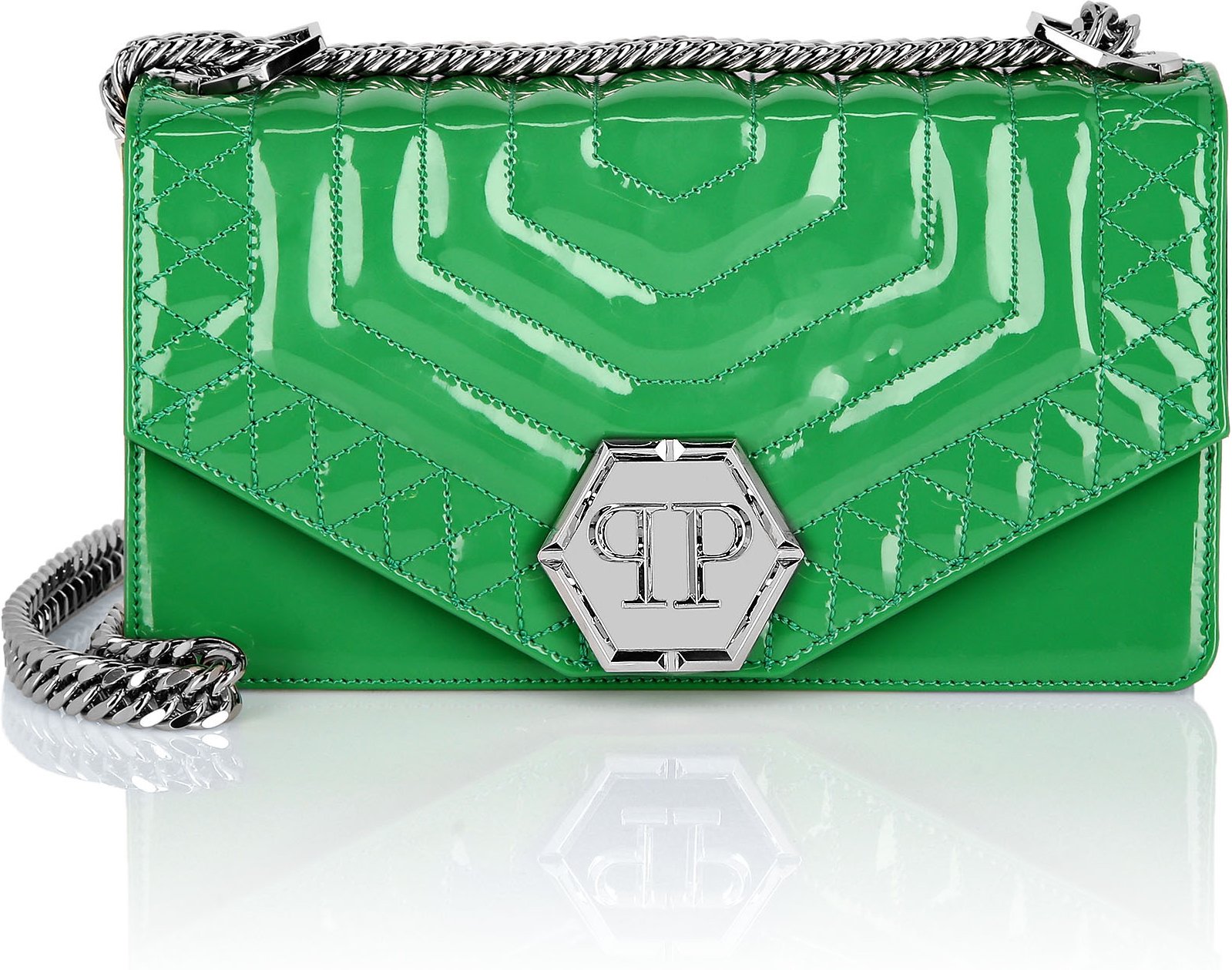 Schultertasche Hexagon