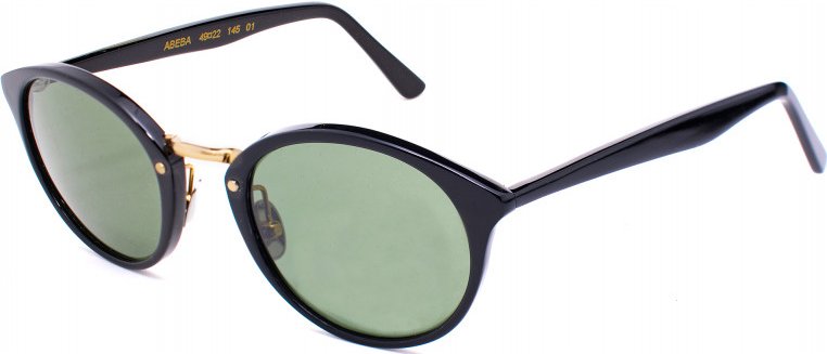 LGR ABEBA-BLACK-01 ABEBA 49 SCHWARZ 01 Sonnenbrille