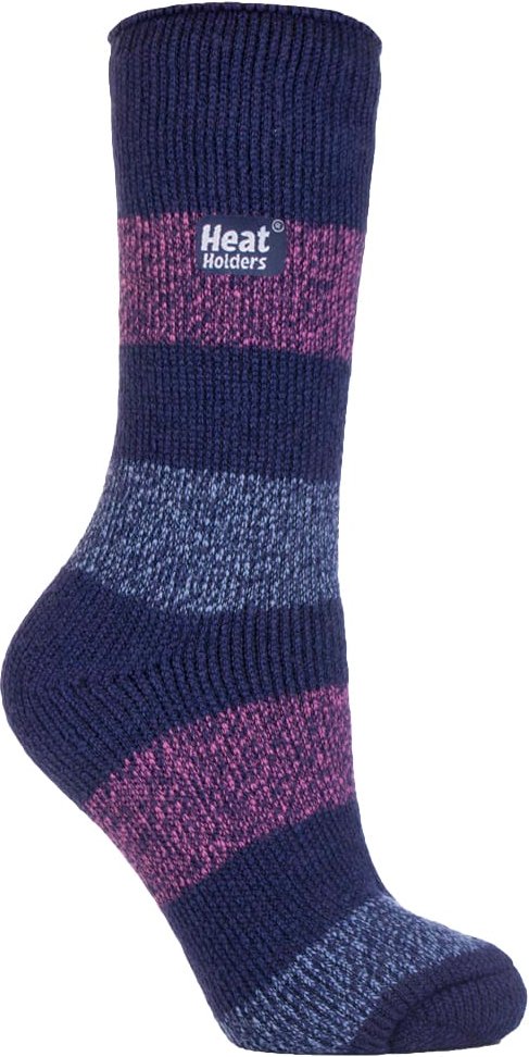 Heat Holders - Damen gemusterte Winter warme Thermosocken 4-8 UK
