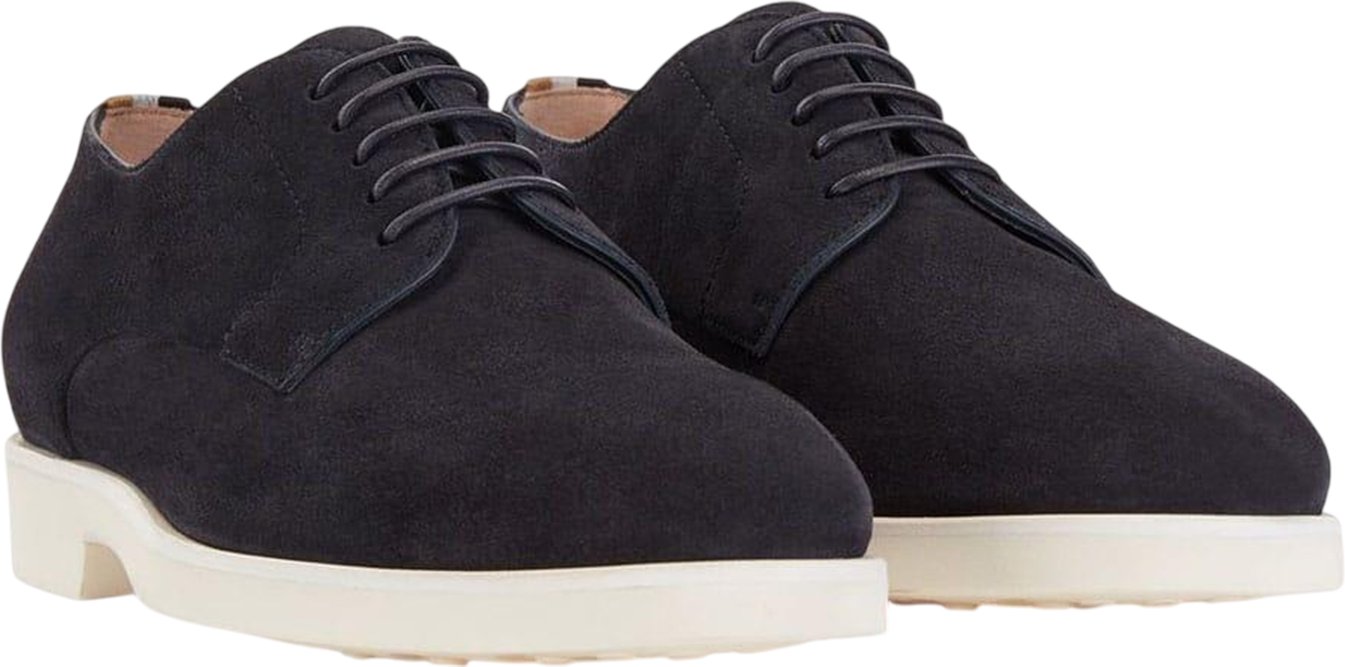 Boss - Herren Schuhe "Jerrard Derby", Wildleder (Dunkelblau)