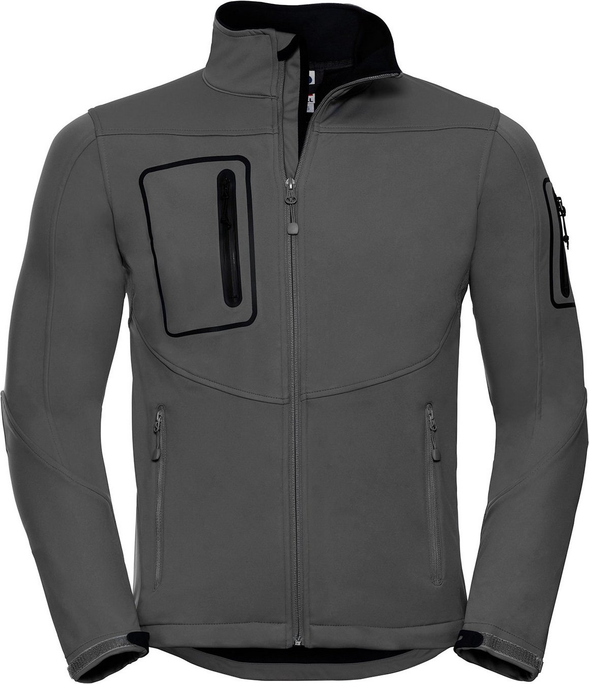 Russell - Softshelljacke für Herren - Sport (Titanium-Grau)