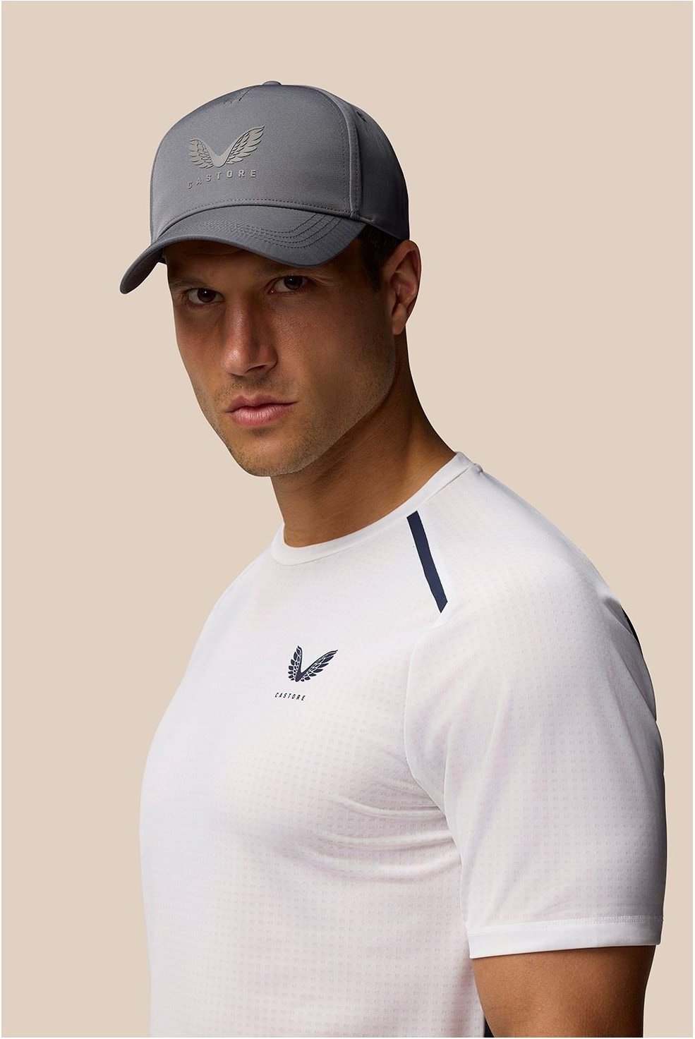 Castore Core Unisex Erwachsene Graue Baseballmützen - Einheitsgröße