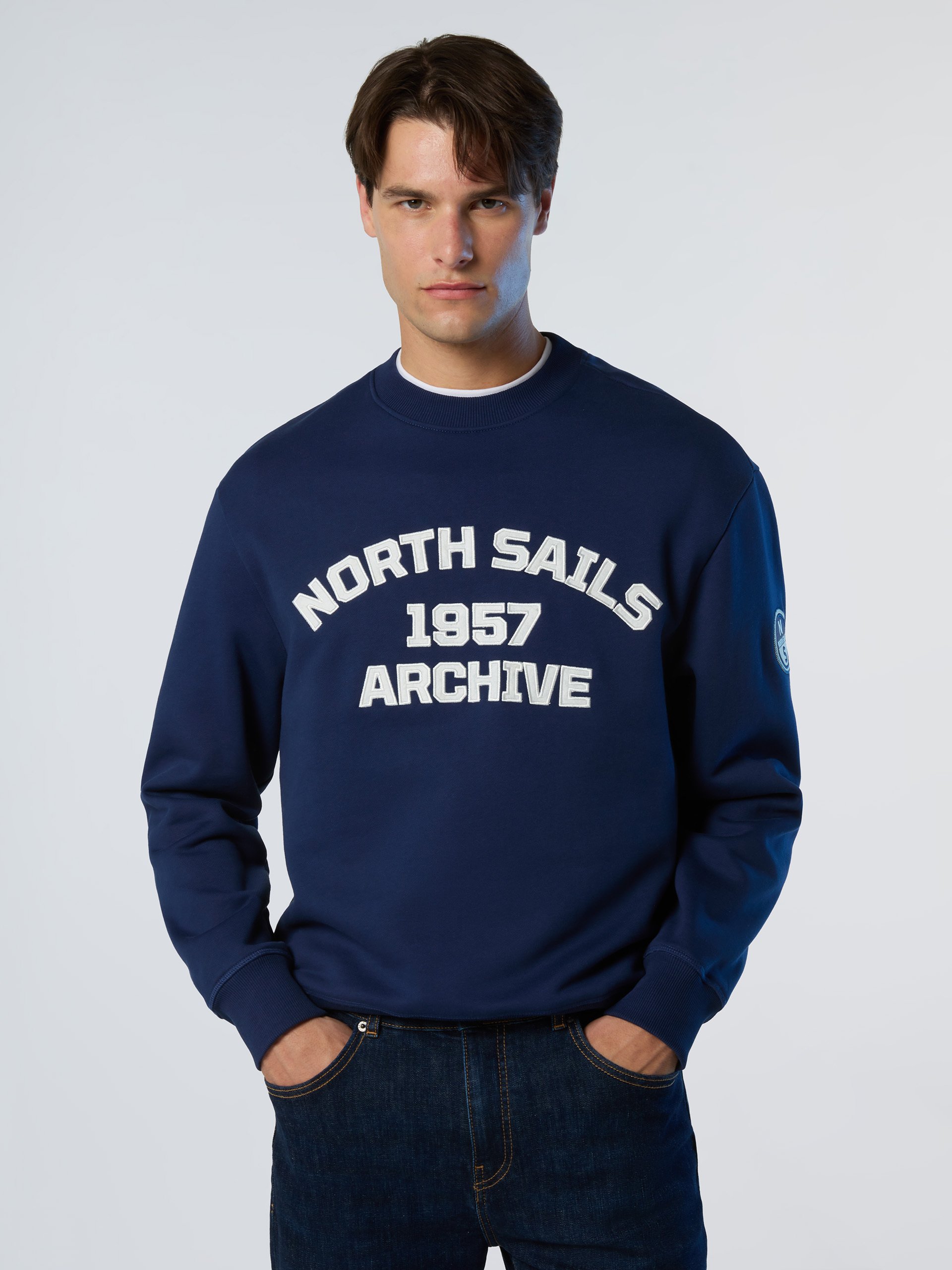 North Sails Sweatshirt Archiv-Style mit Öse