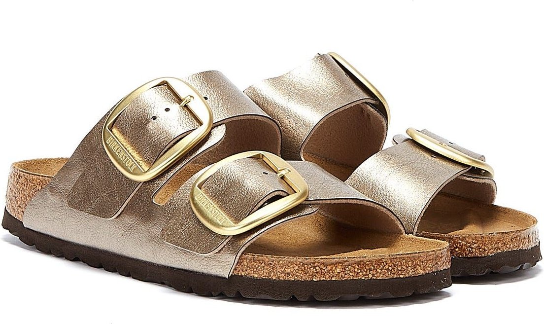 Brikenstock Arizona Metallischer Slipper