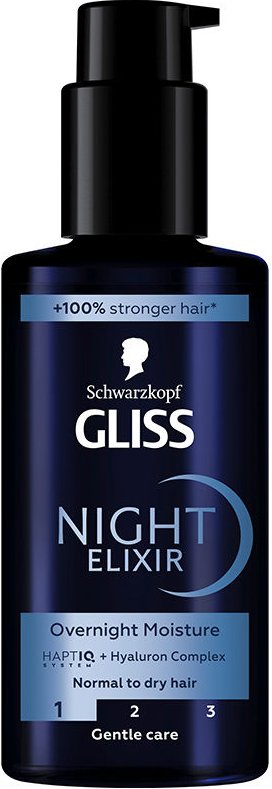 Gliss Night Elixir Normales Haarserum 100 ml
