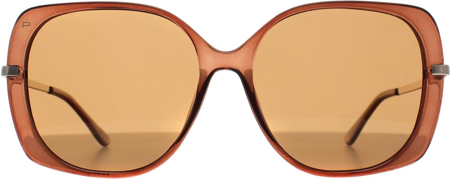 Prive Revaux Square Damen Latte Braun Gold Vintage Babe