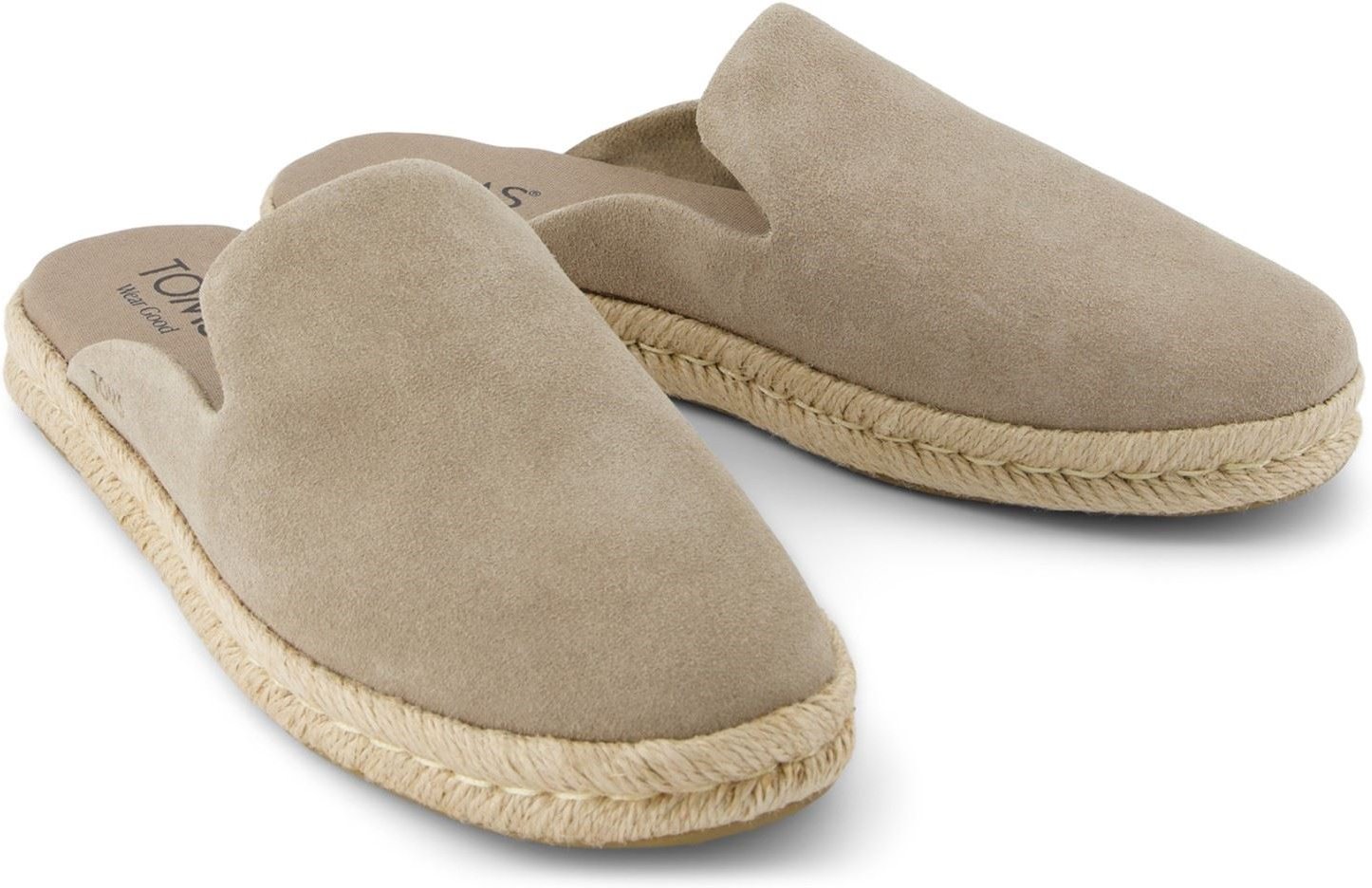 TOMS Santiago Mule Leder Damen Dune Mules