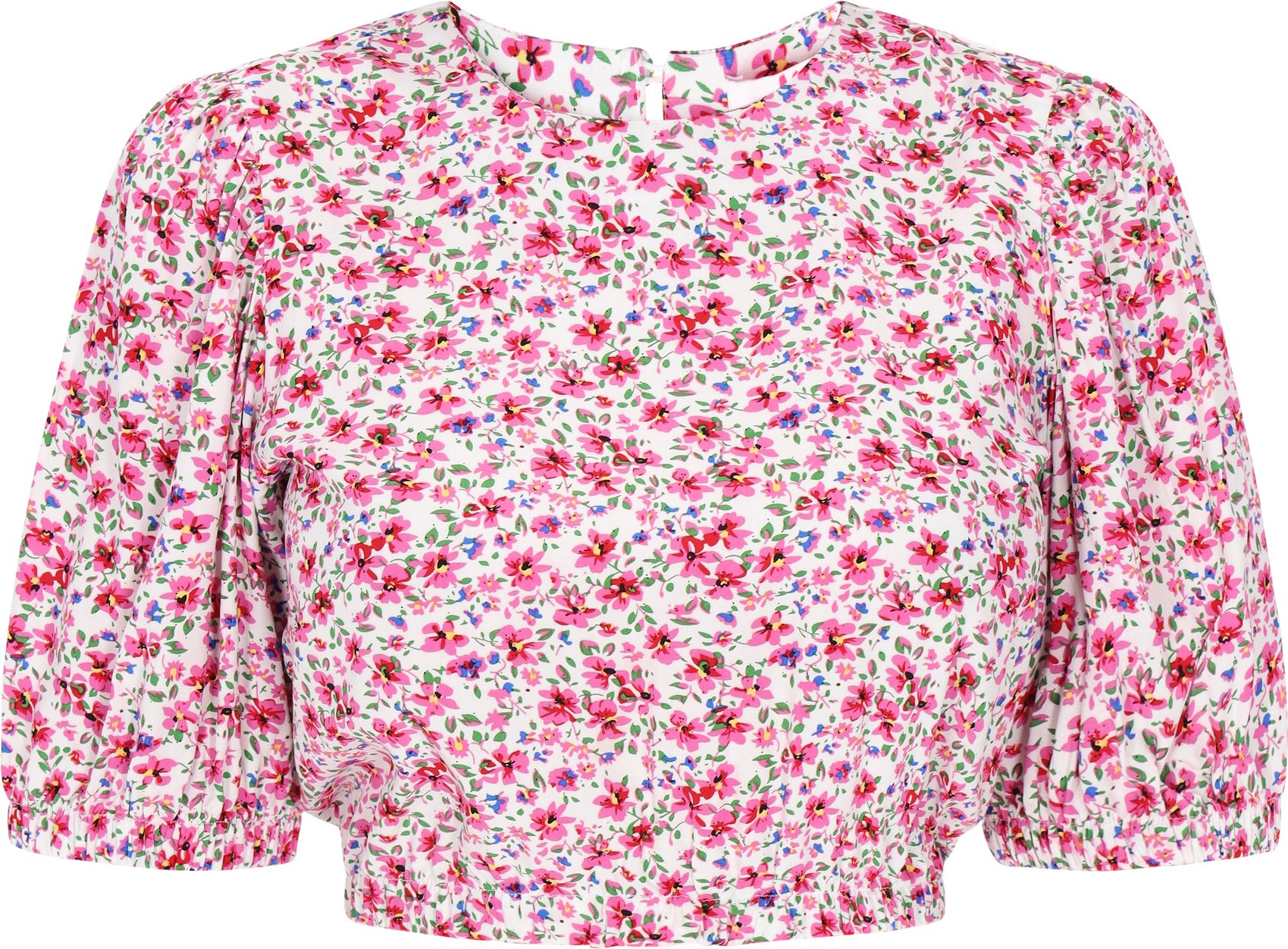 Mymo Bluse Frauen rosa mehrfarbig