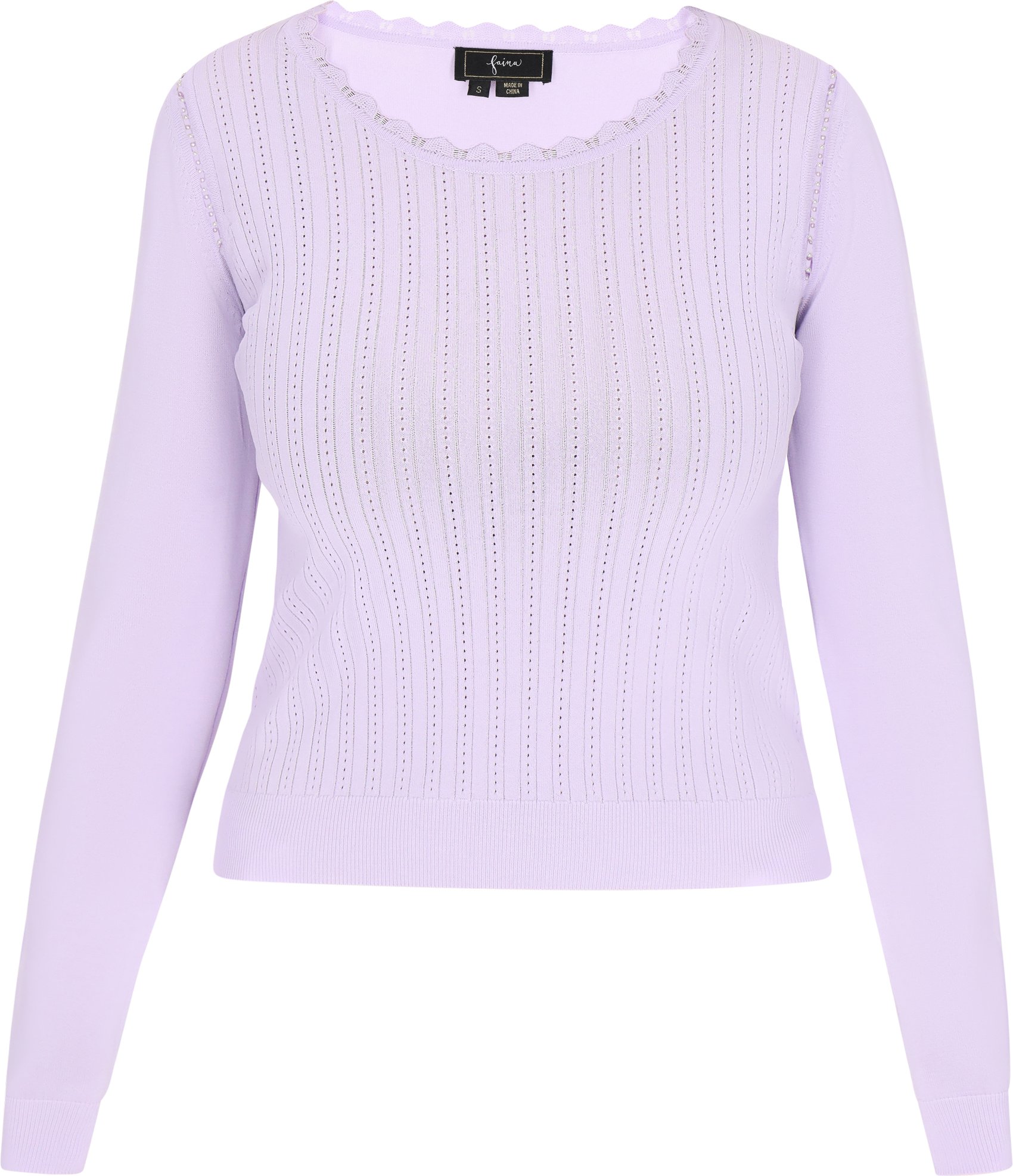 Faina Pullover Frauen Lavendel