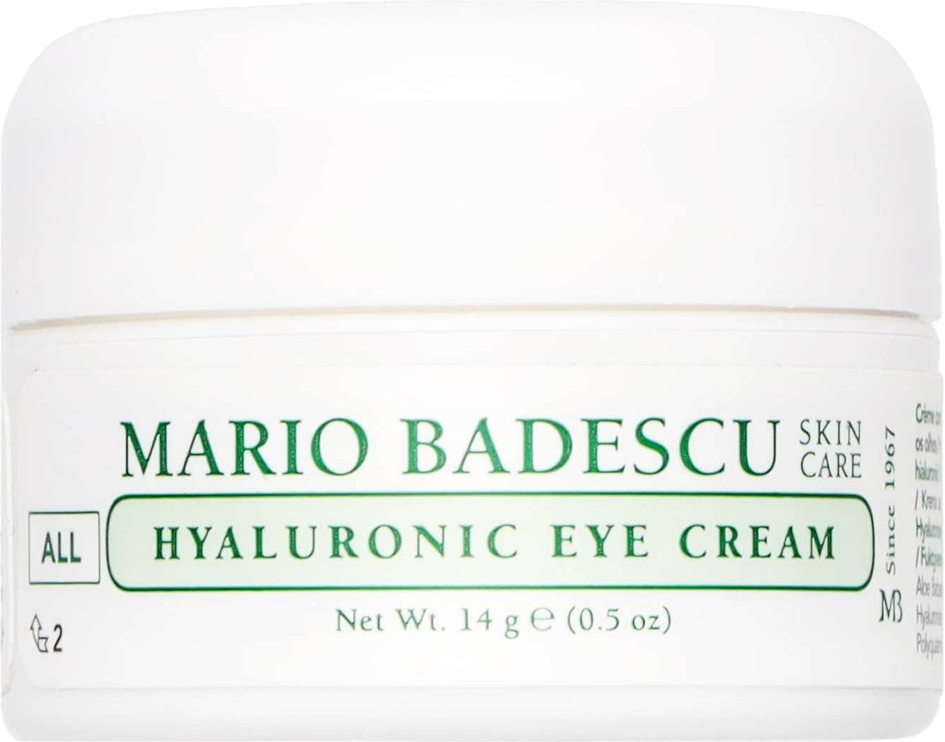 Mario Badescu Hyaluronsäure Augencreme für jugendliche Haut