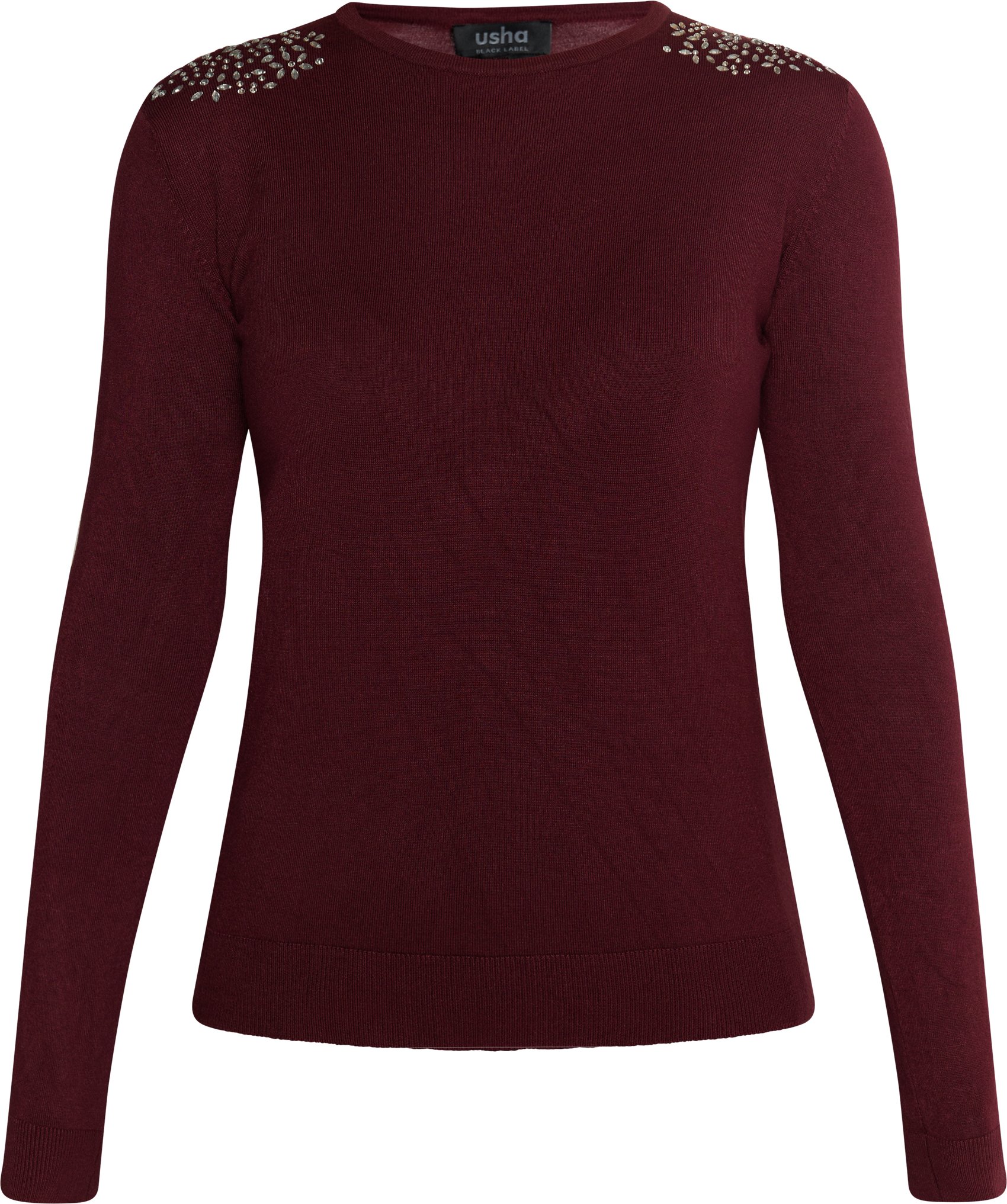 Thumbnail - usha Strickpullover Damen weinrot
