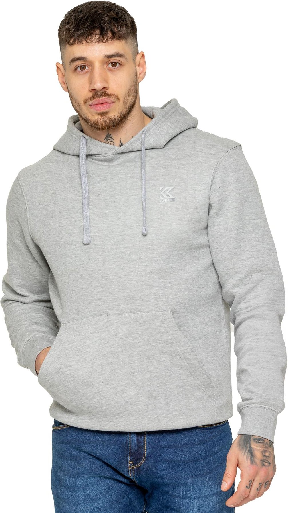 Kruze | Herren Fleece-Kapuzenpullover