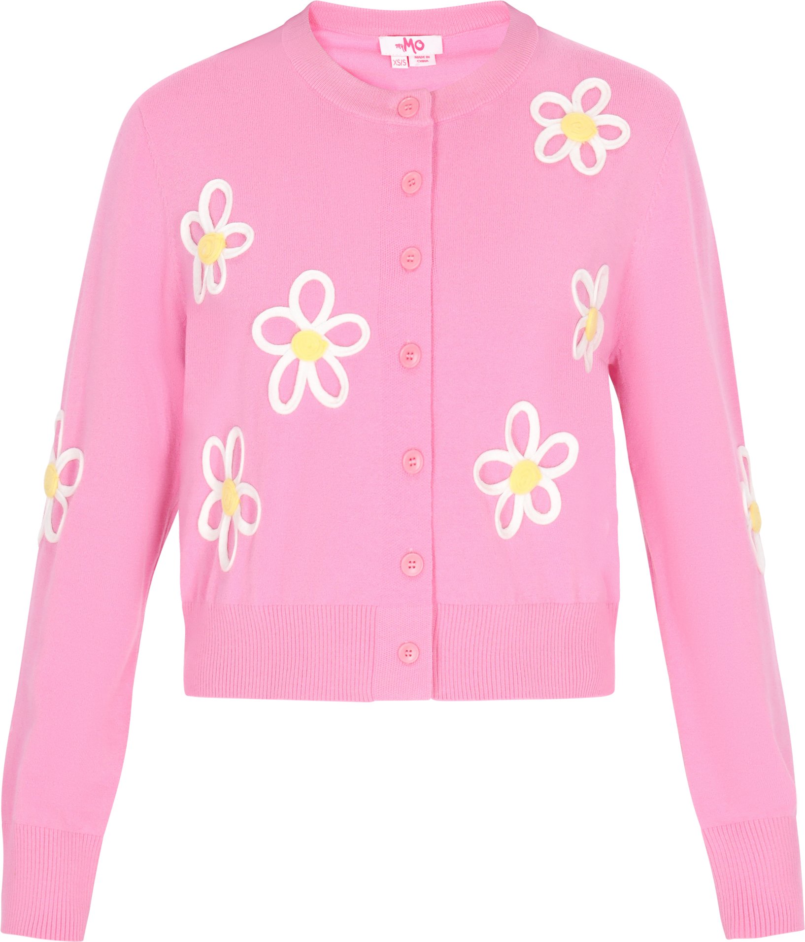 Mymo Strickjacke Frauen Rosa