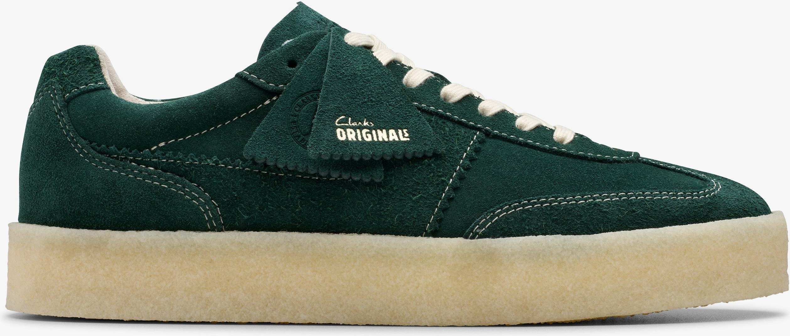 Tor 80 Kieferngrüne Suede Sneakers