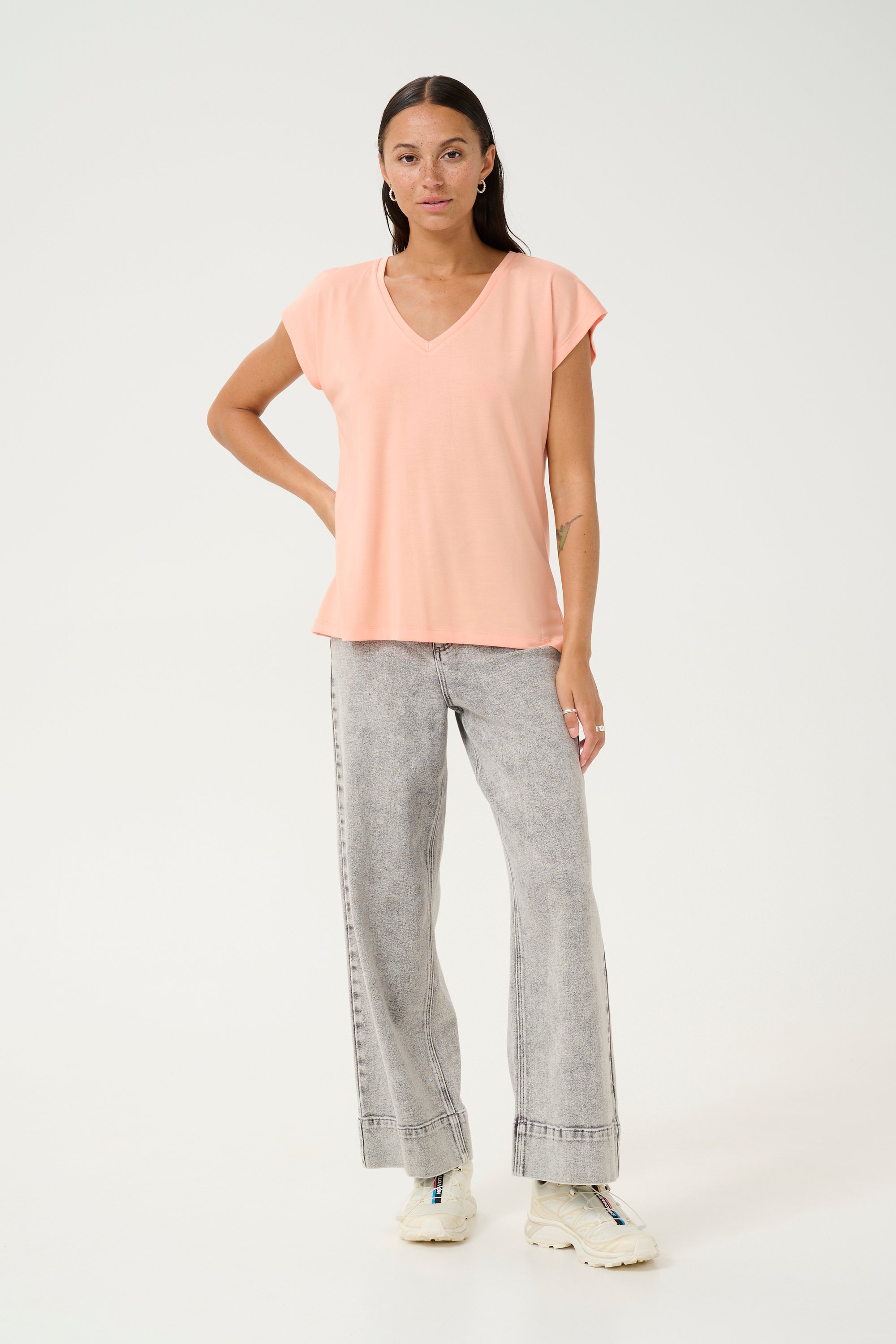 T-shirt Relaxed fit peach