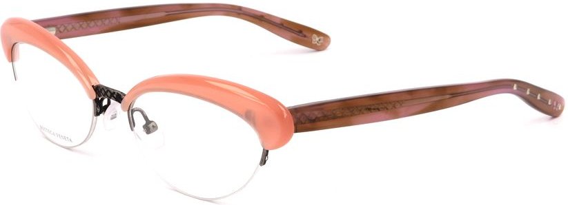 Bv0211o Halbrand Pink Brille
