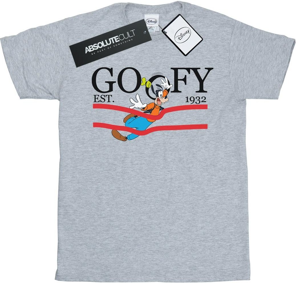 Disney - "Goofy By Nature" T-Shirt für Herren (Grau)
