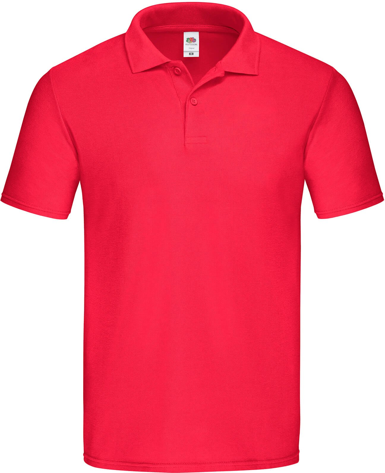 Fruit of the Loom Herren Original Pique Polo Shirt (Rot)