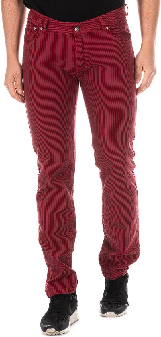 Lange, gerade geschnittene, niedrige Hose AGH0025 Mann