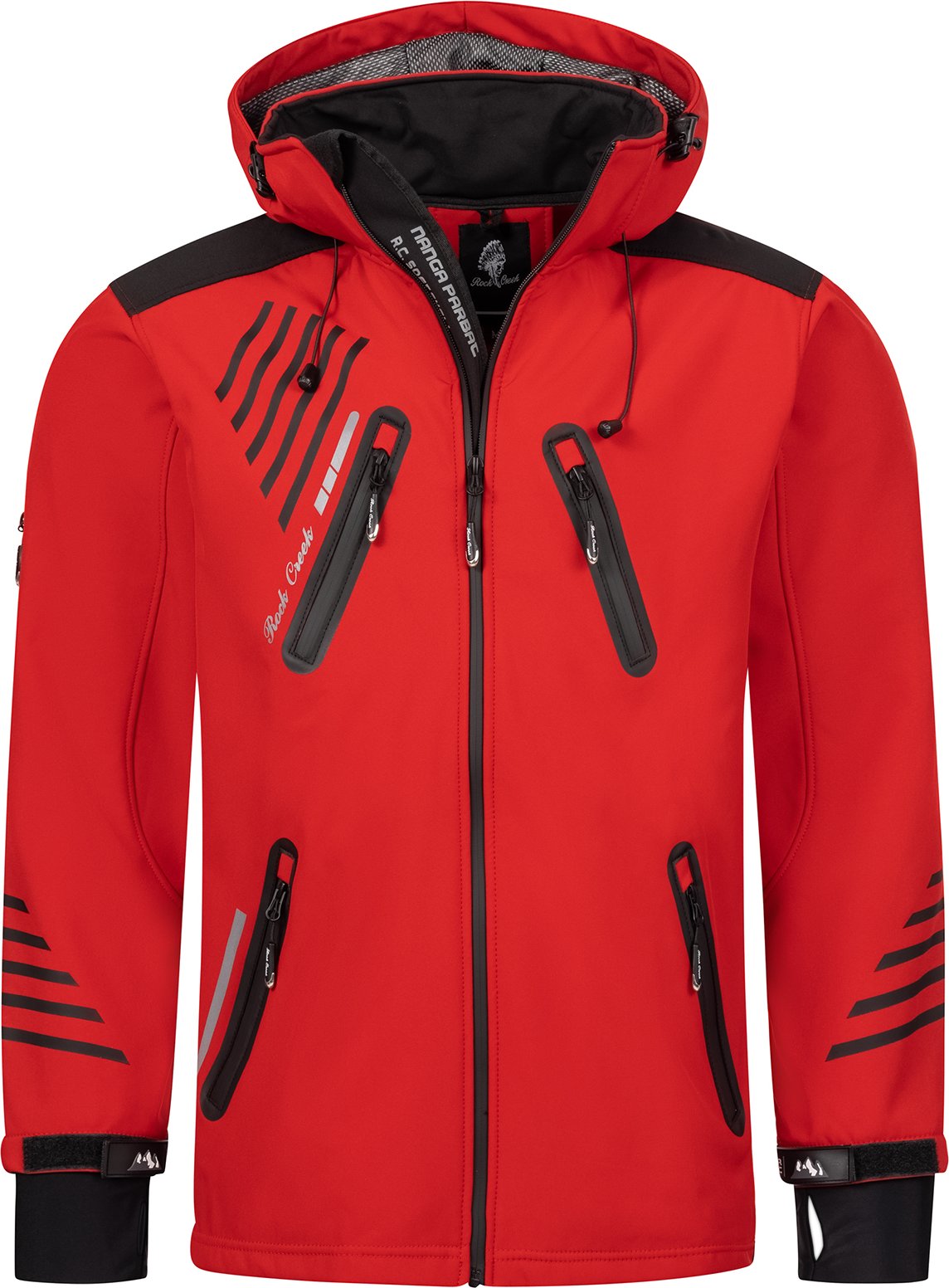 Thumbnail - Rock Creek Jacke Rot