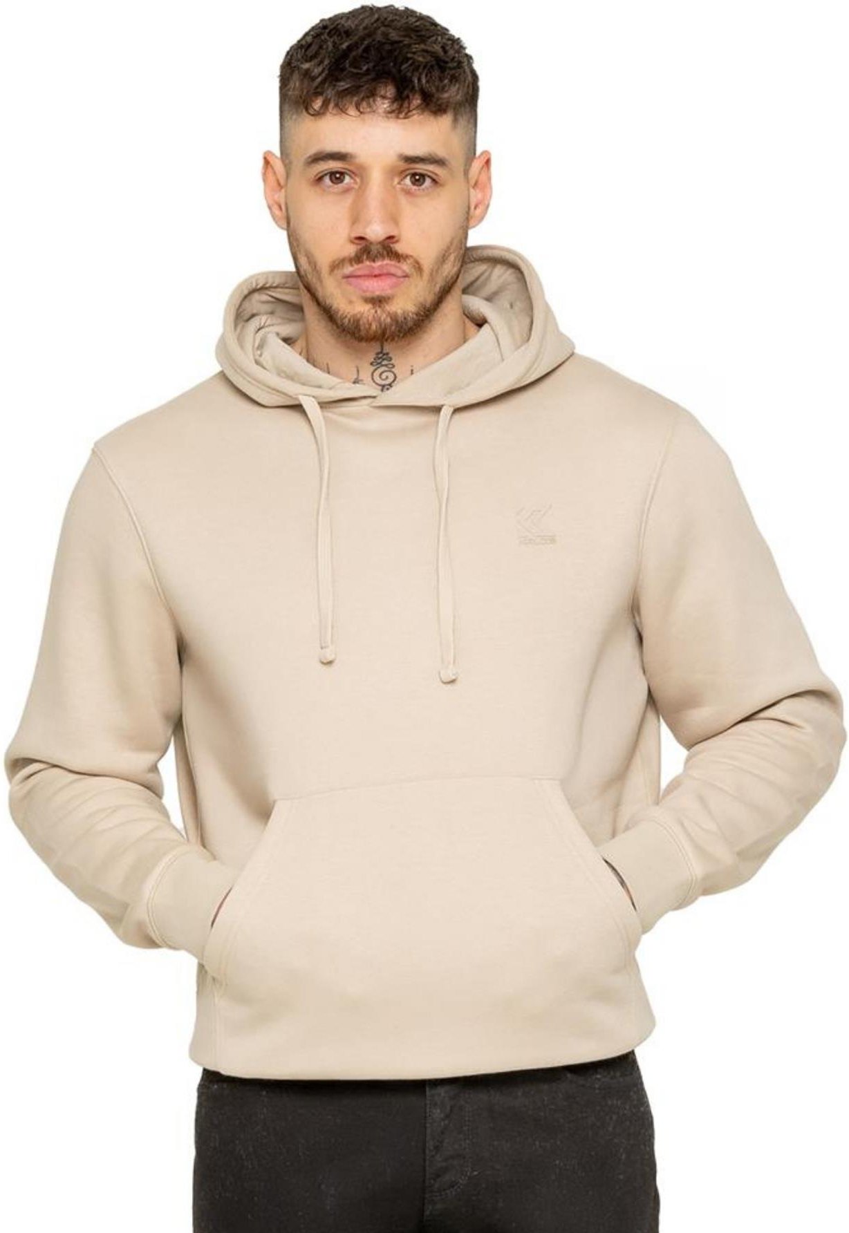 Kruze | Herren Fleece-Kapuzenpullover