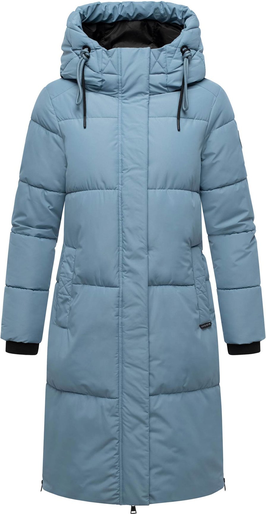 Marikoo Damen Steppmantel Michikoo mit Kapuze & Magnettaschen