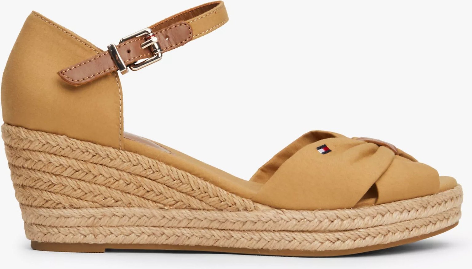 BASIC OFFENE SPITZE Damen-Espadrilles Klassisches Khaki