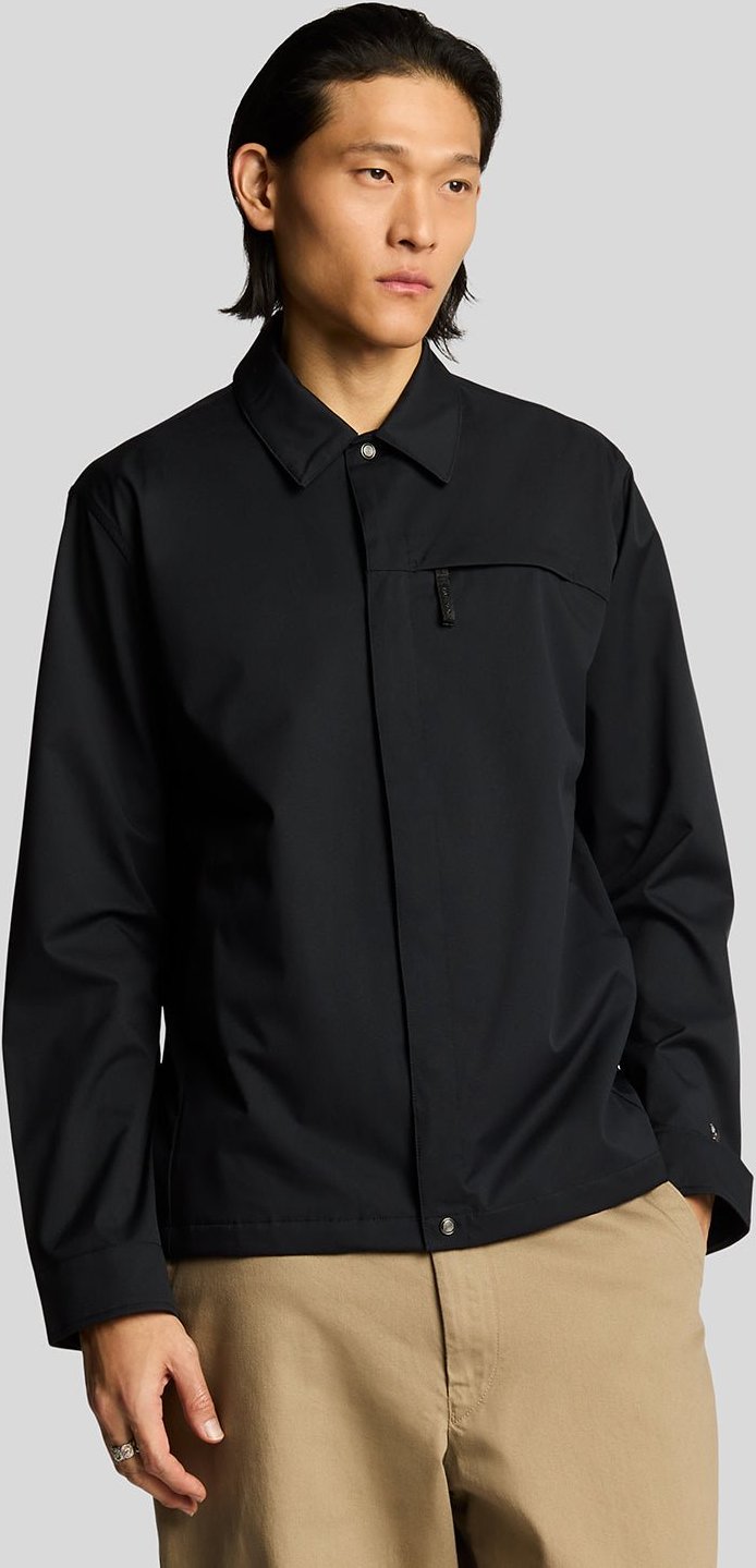 Thumbnail - Lyle & Scott Funktions-Twill-Overshirt – Lack