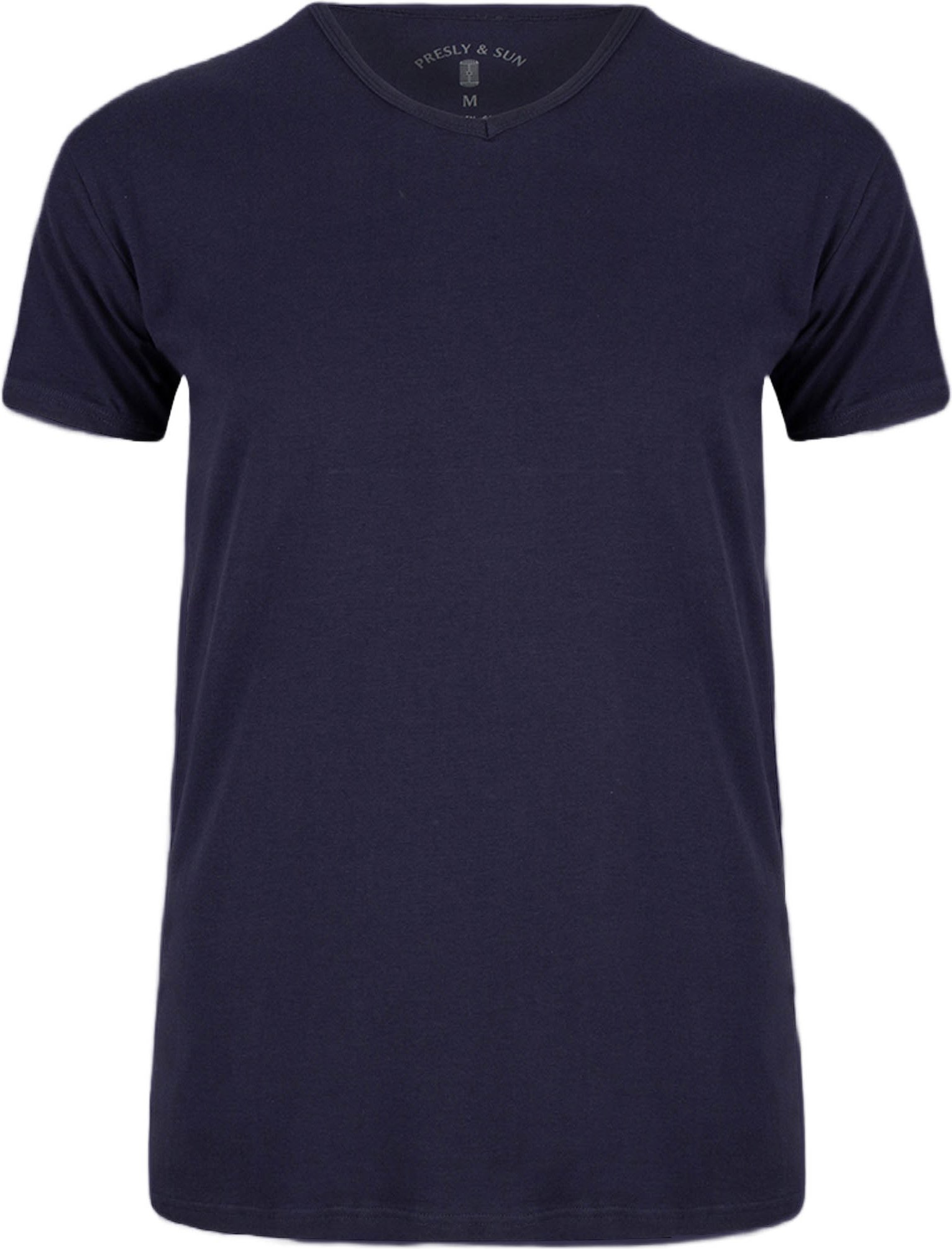 Herren-T-Shirt der Marke Presly & Sun. Die T-Shirts von Presly & Sun sind aus Bio-Baumwolle und Elastan hergestellt und ...