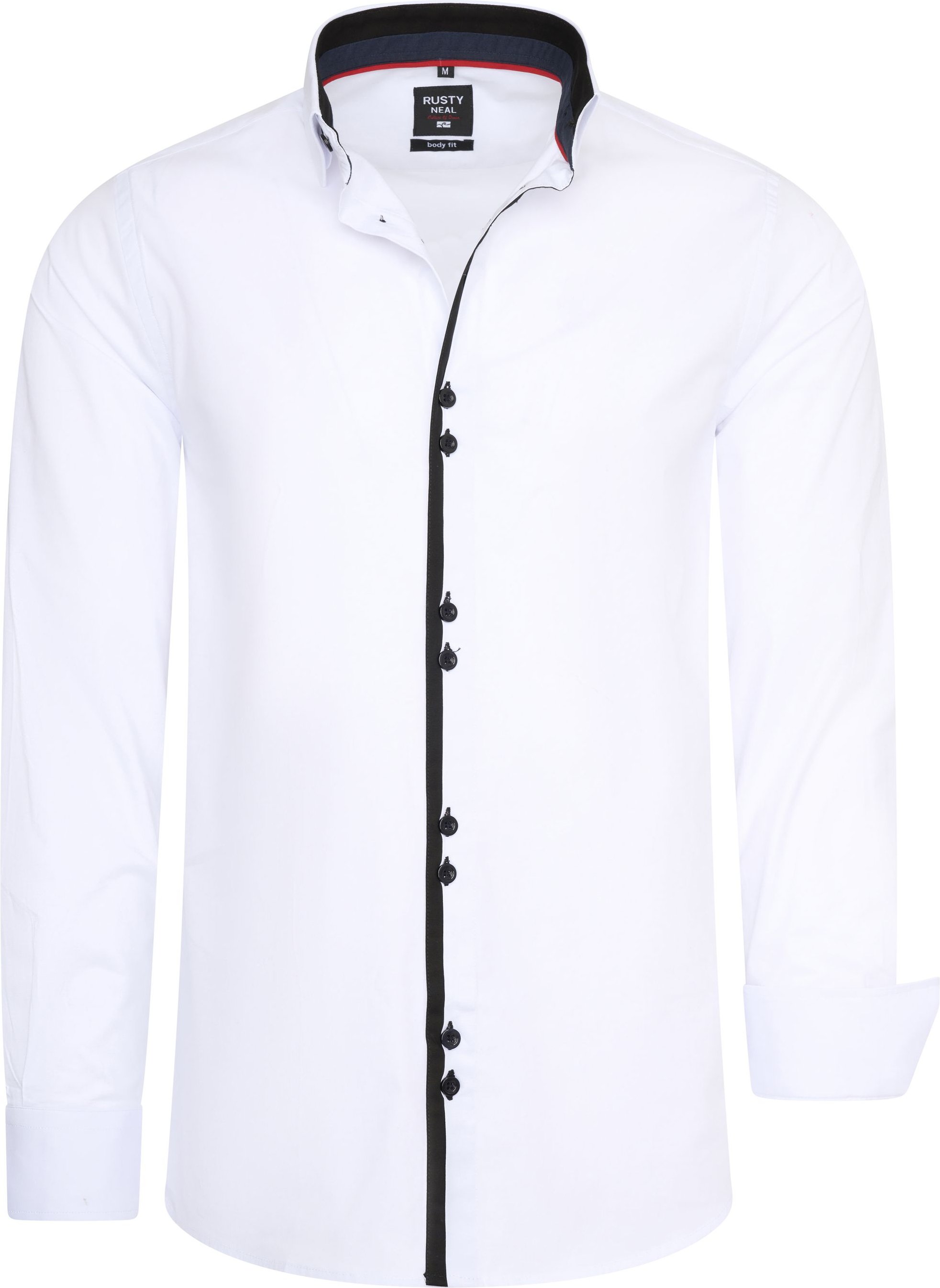 Freizeit-Hemd mit Doppel-Knopf-Verschluss