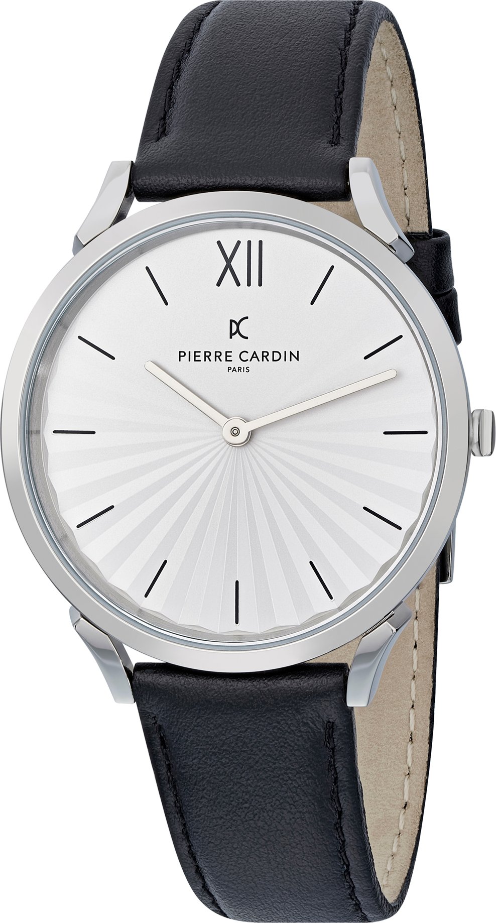 Pierre Cardin Pigalle Plissée Schwarz Unisex Armbanduhr CPI.2000