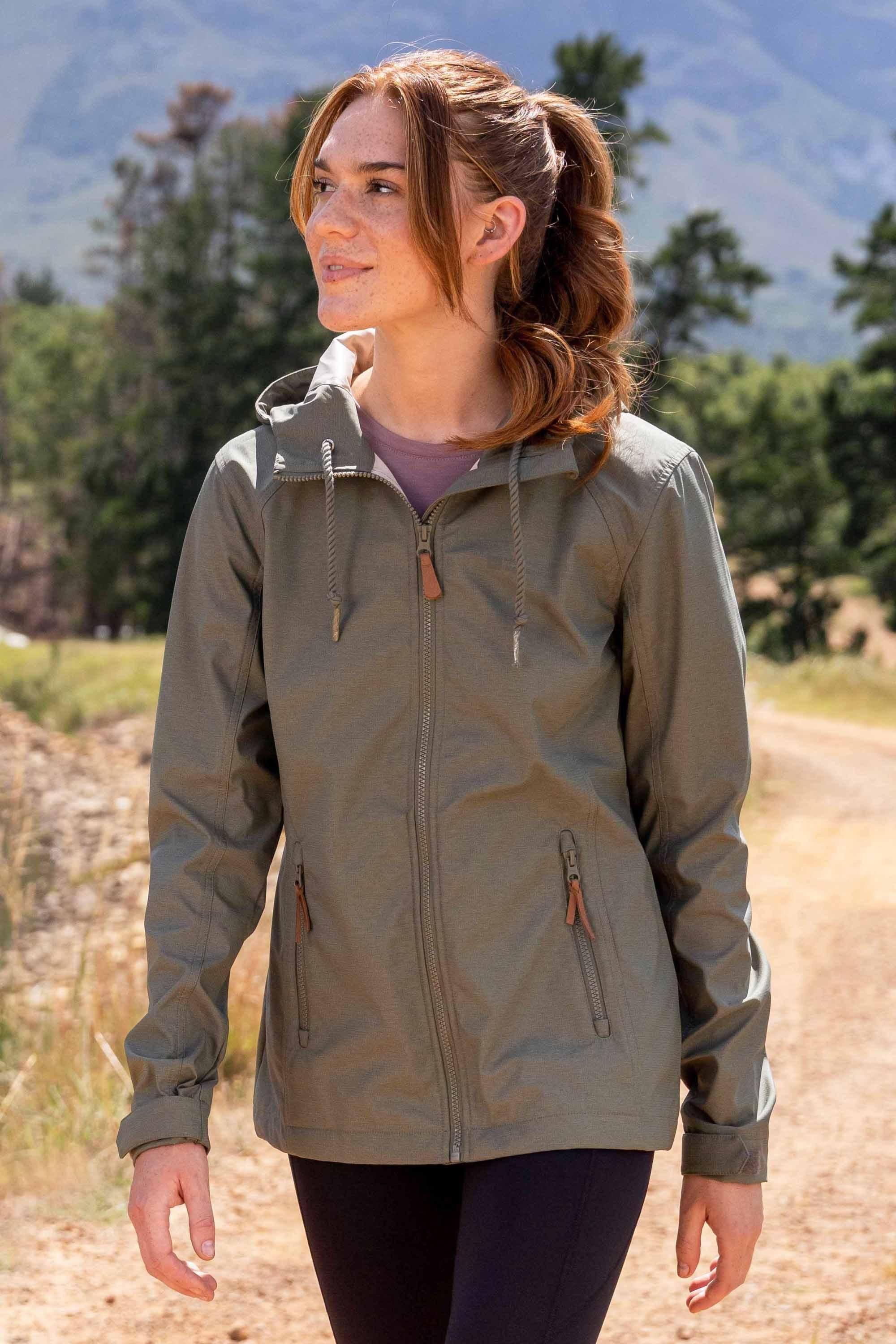 Mountain Warehouse - "Iona" Softshelljacke für Damen (Khakigrün)