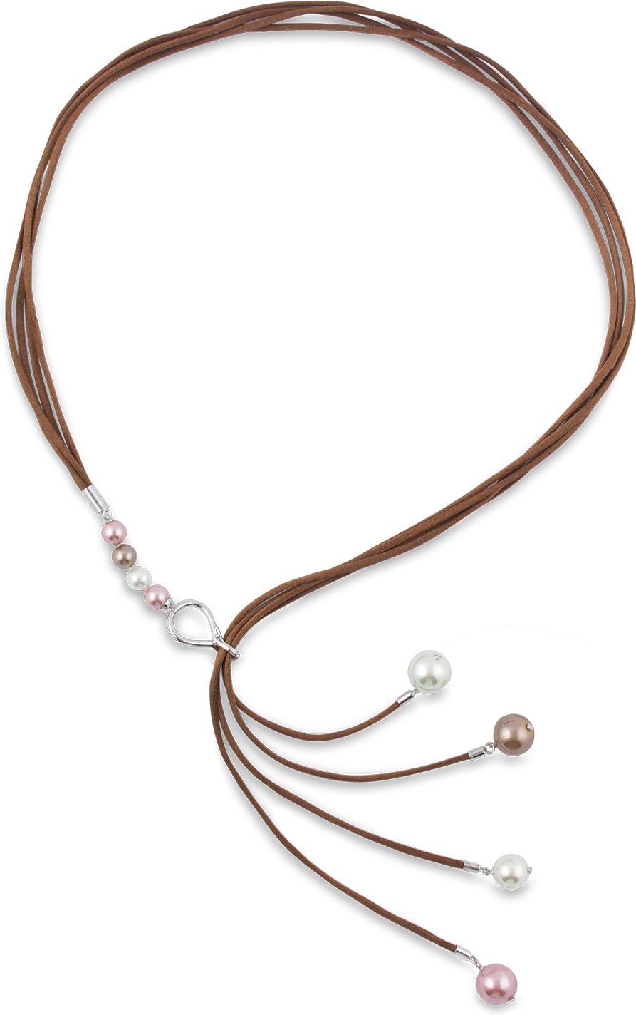 Alcudia D9-2KPK-7XYI Verstellbare Perlenkette für Damen