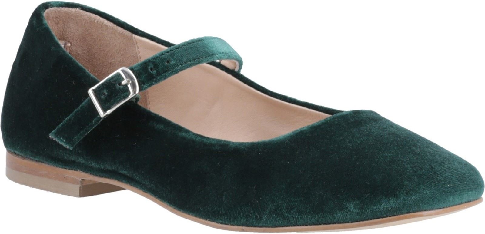 Thumbnail - Hush Puppies Pasha Samt Damen Jade Schuhe