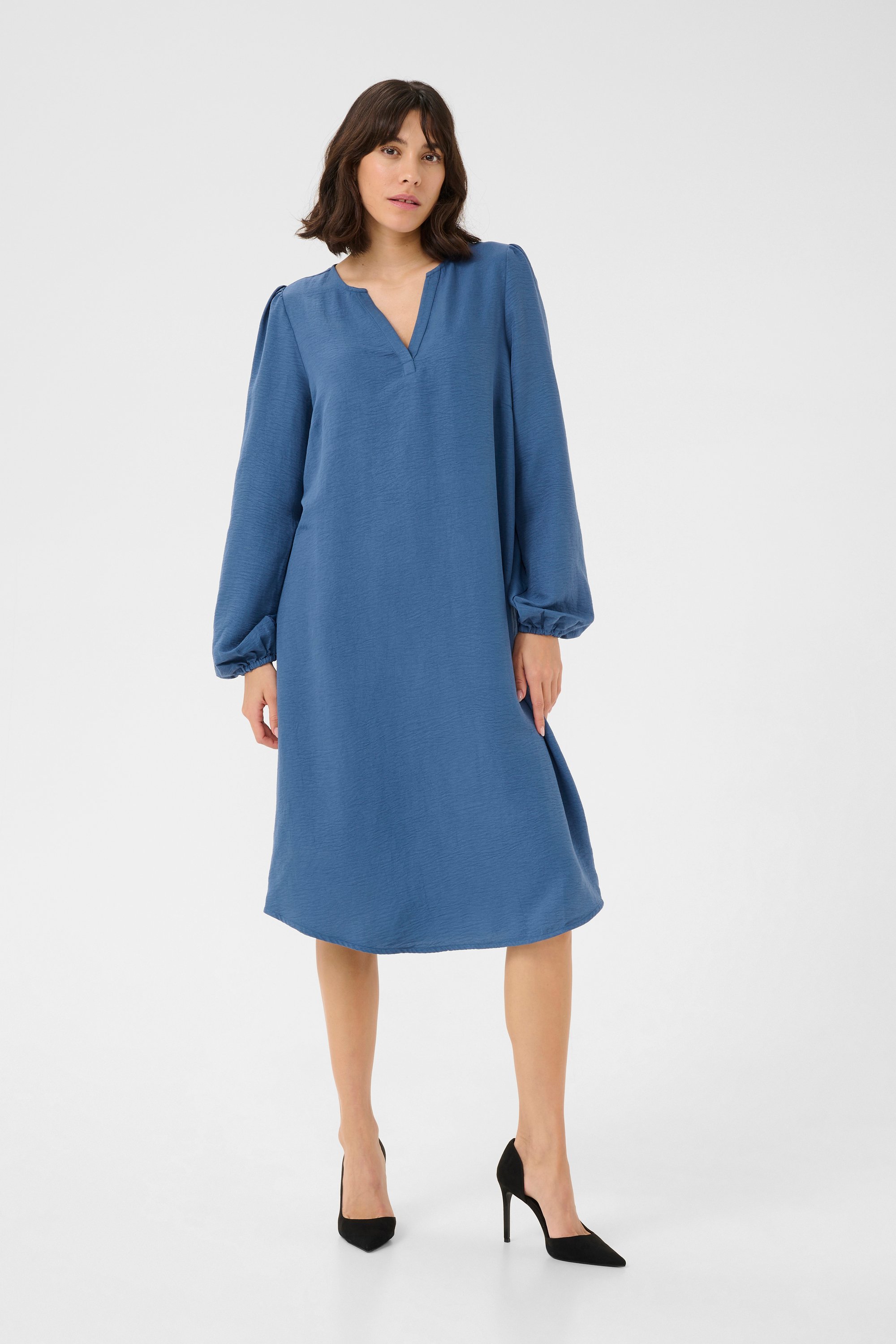 Langarm-Bluse Regular fit Ensign Blue