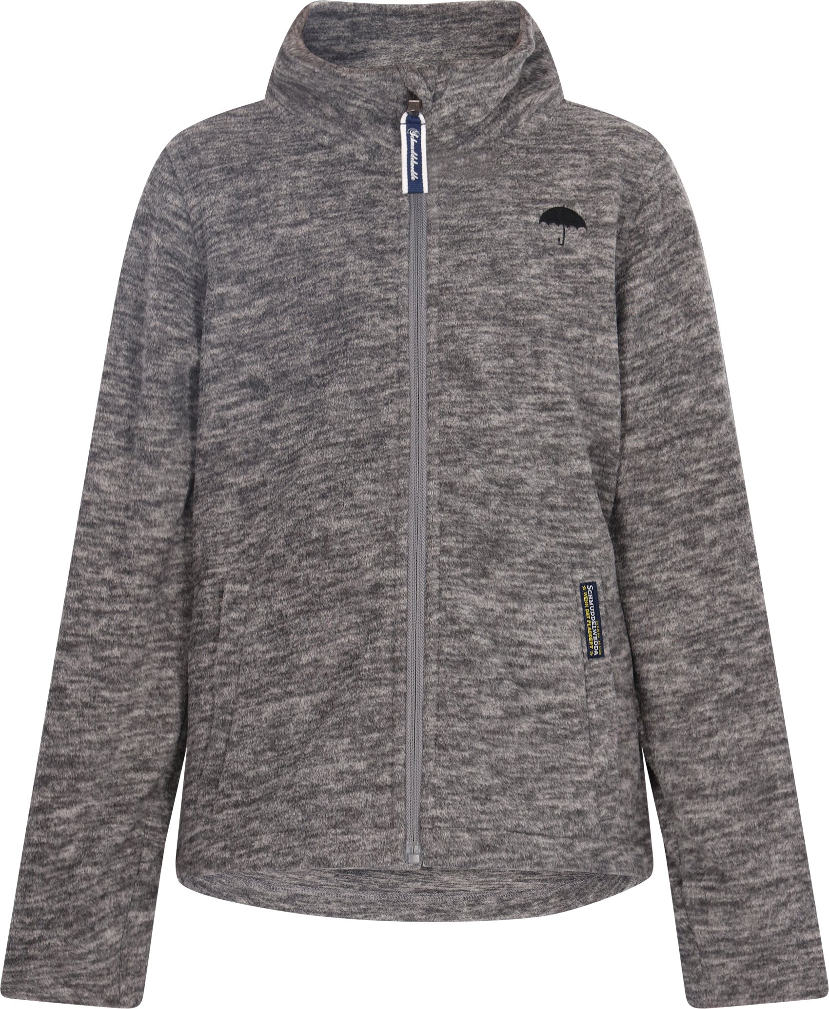 Schmuddelwedda Fleecejacke Mädchen (Kids) grau melange