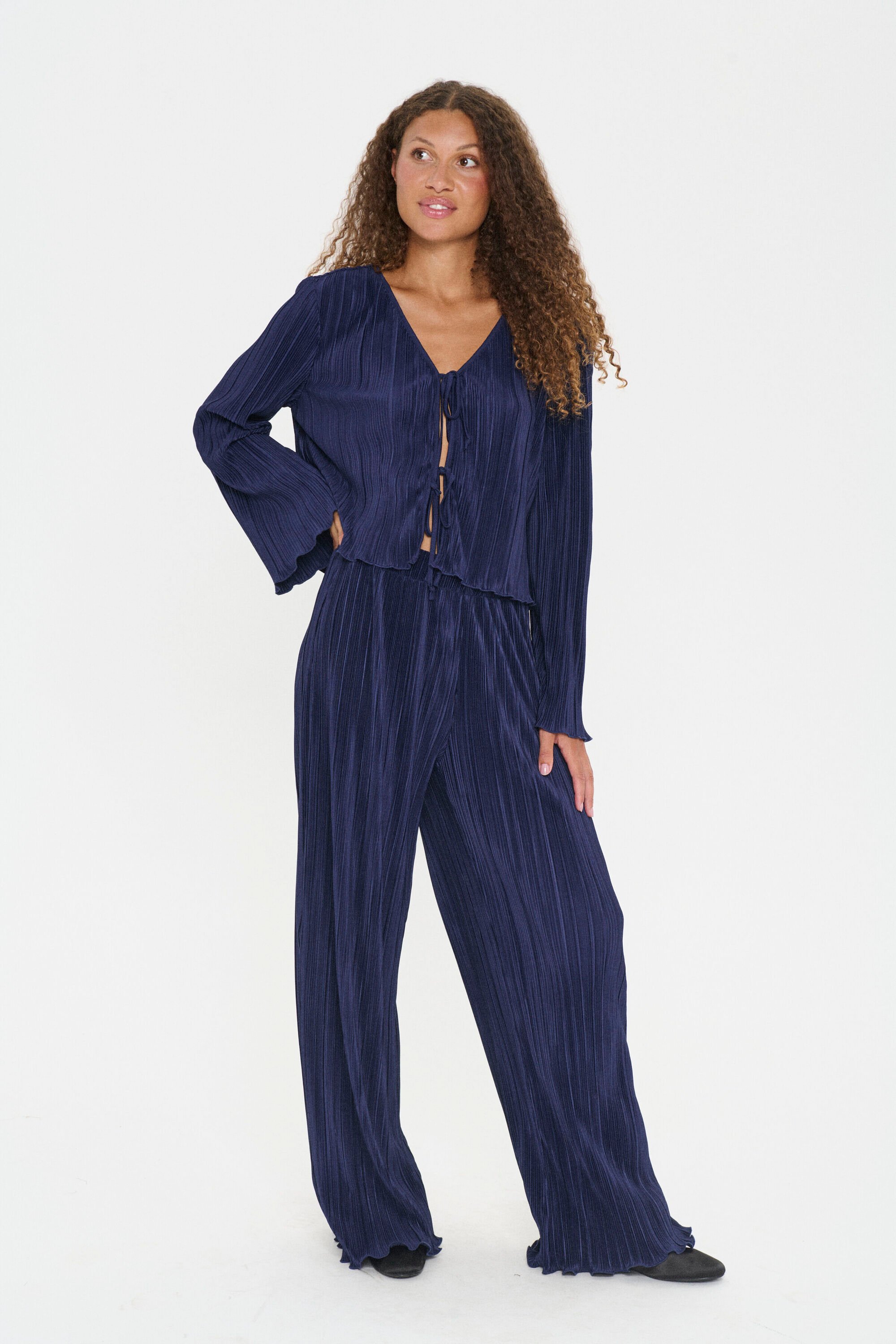 Thumbnail - Strickjacke ZuniSZ Strickjacke Gerade Passform dark blue