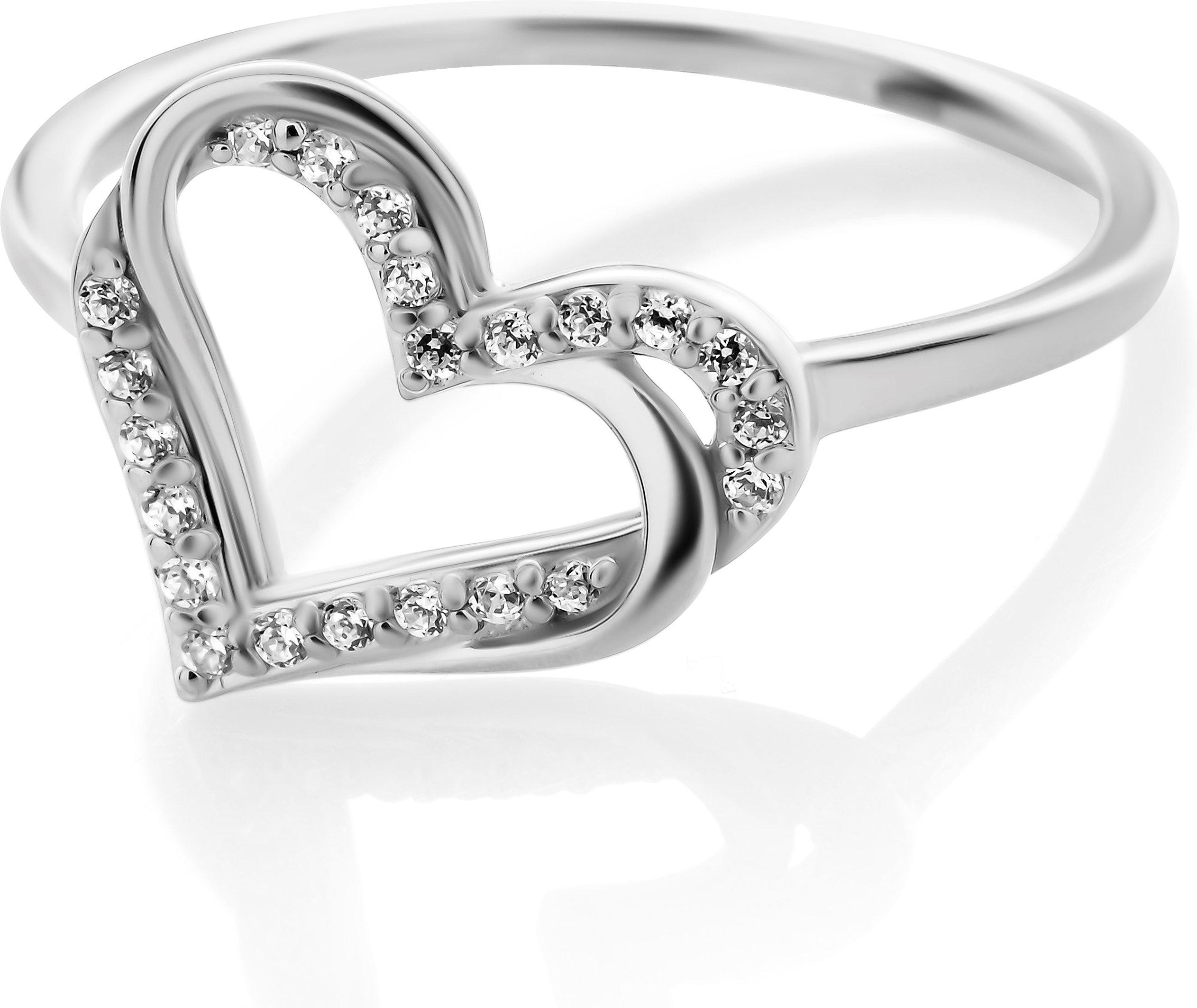 Orphelia 'Cecilia' Damen-Ring aus 925er Sterlingsilber – Silber ZR-7584