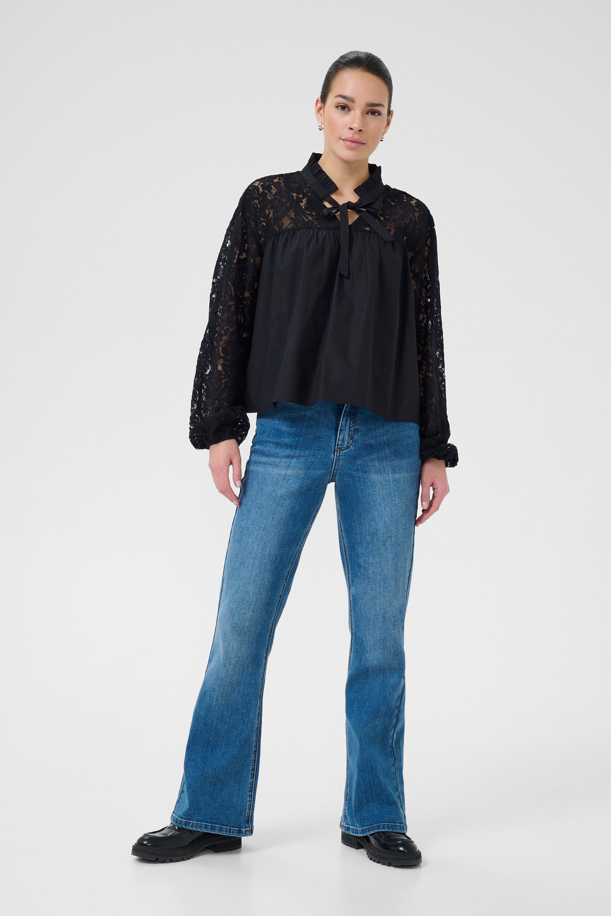 Langarm-Bluse KAcynthia Loose fit black