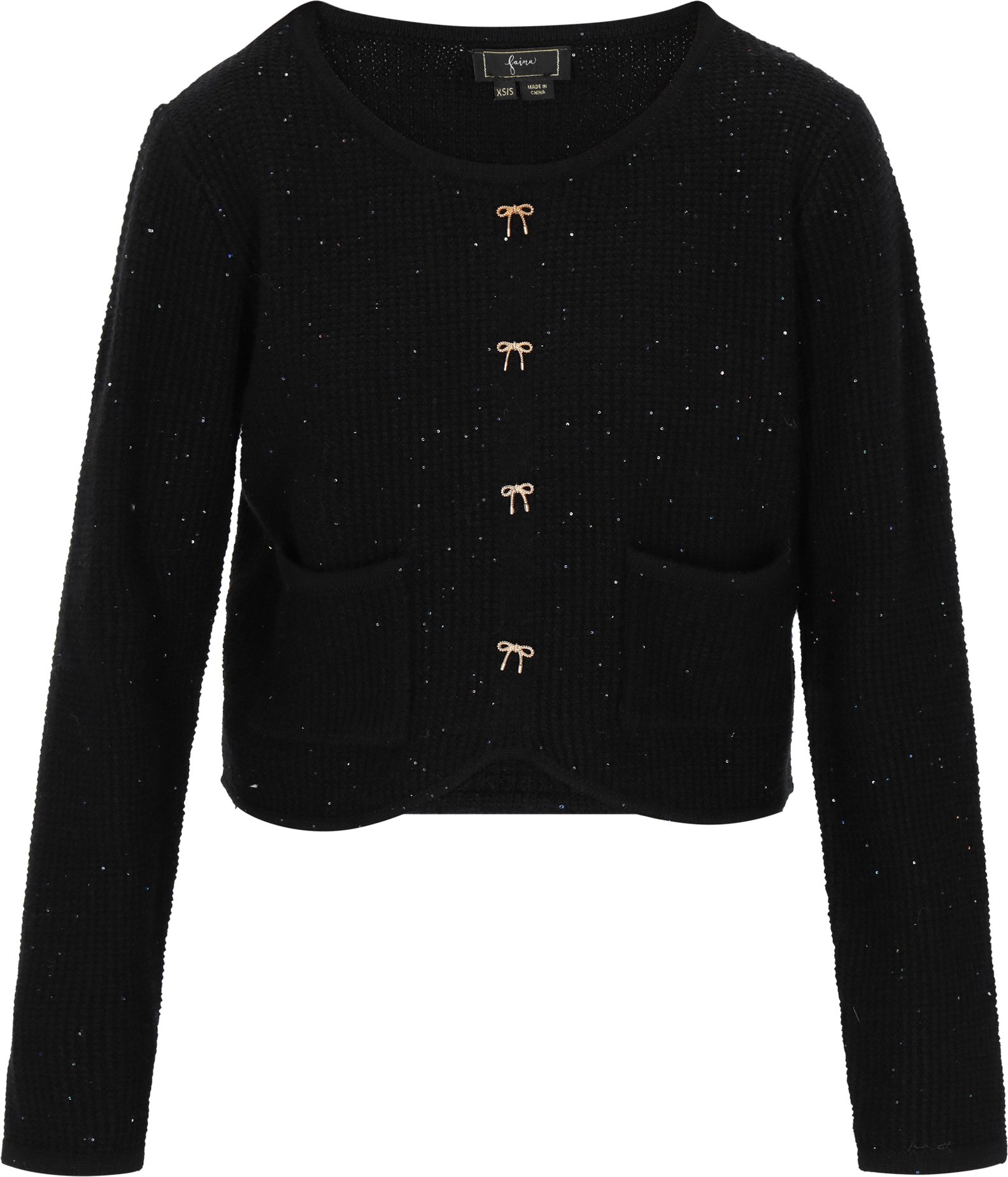 Faina Pullover Frauen Schwarz