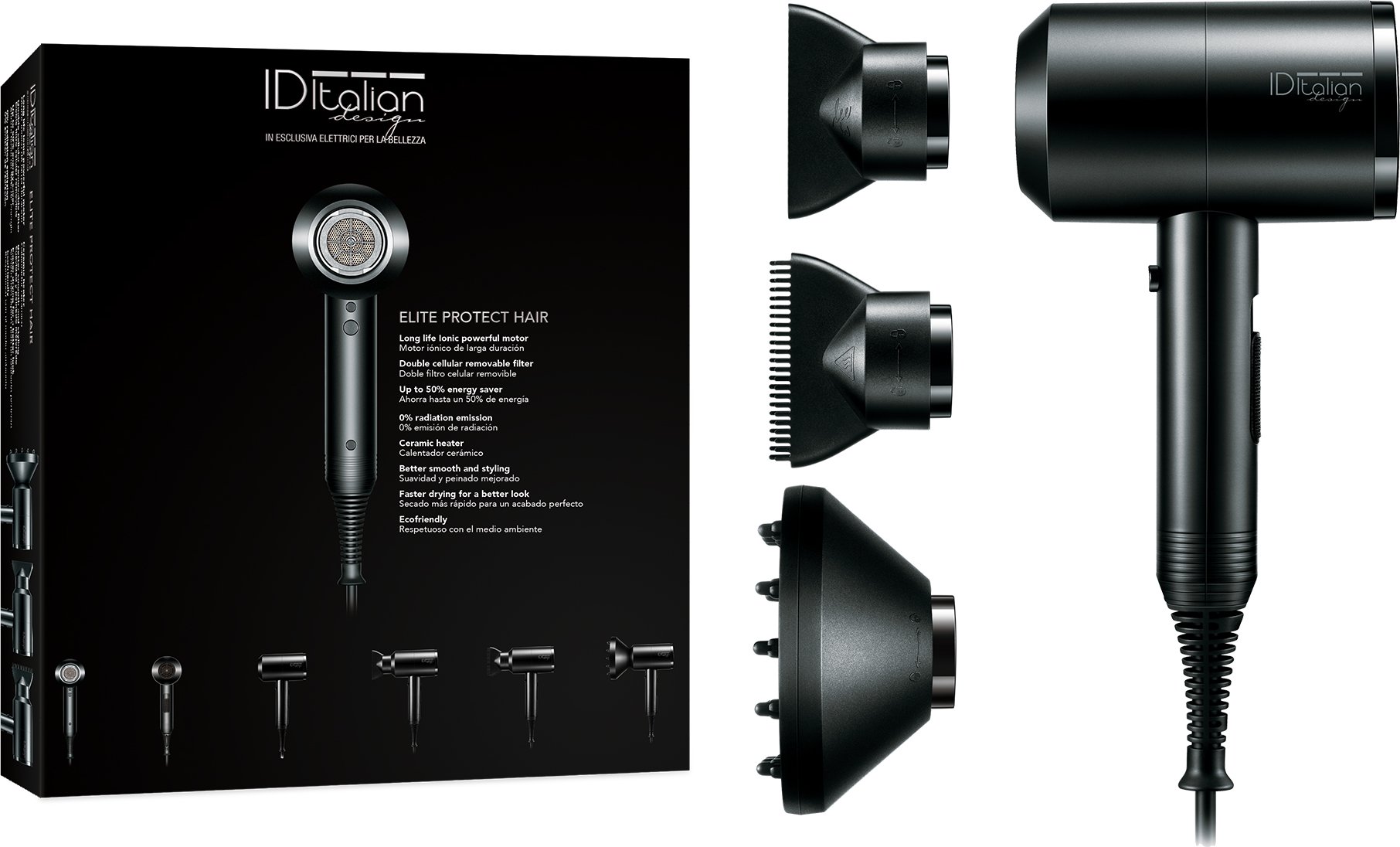 IONI LANGANHALTENDER HAARTROCKNER