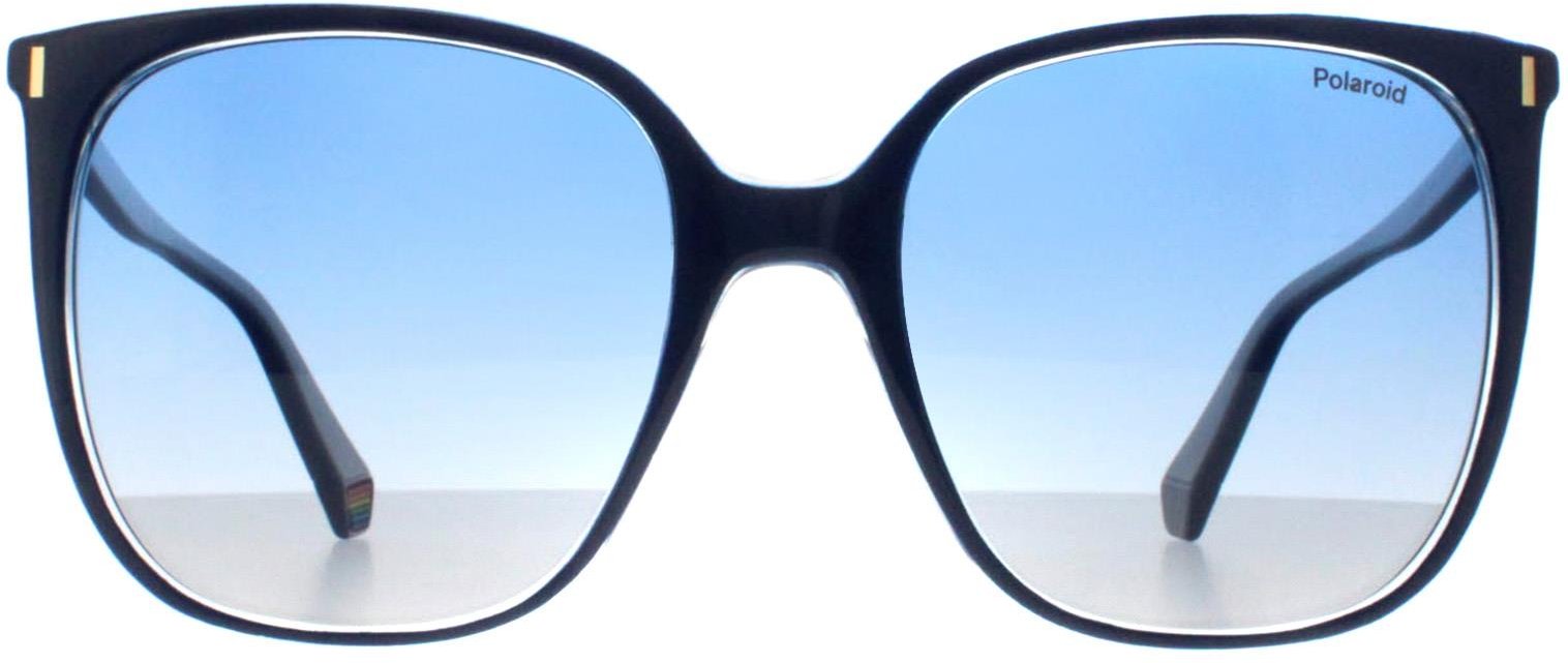 Thumbnail - Polaroid Square Womens Blau Blau Gradient Polarisiert PLD 6218/S